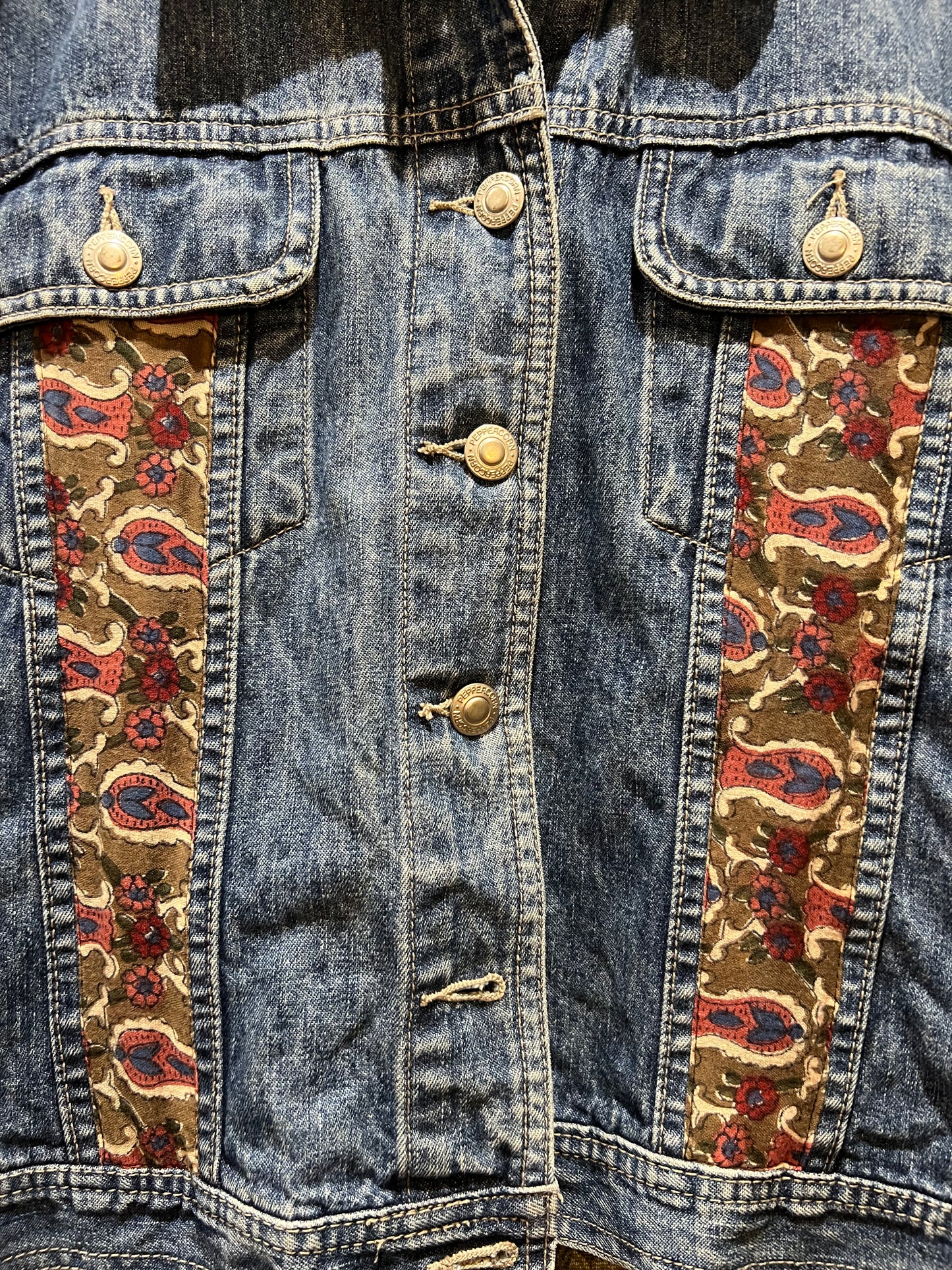 Upcycled Denim Jacket