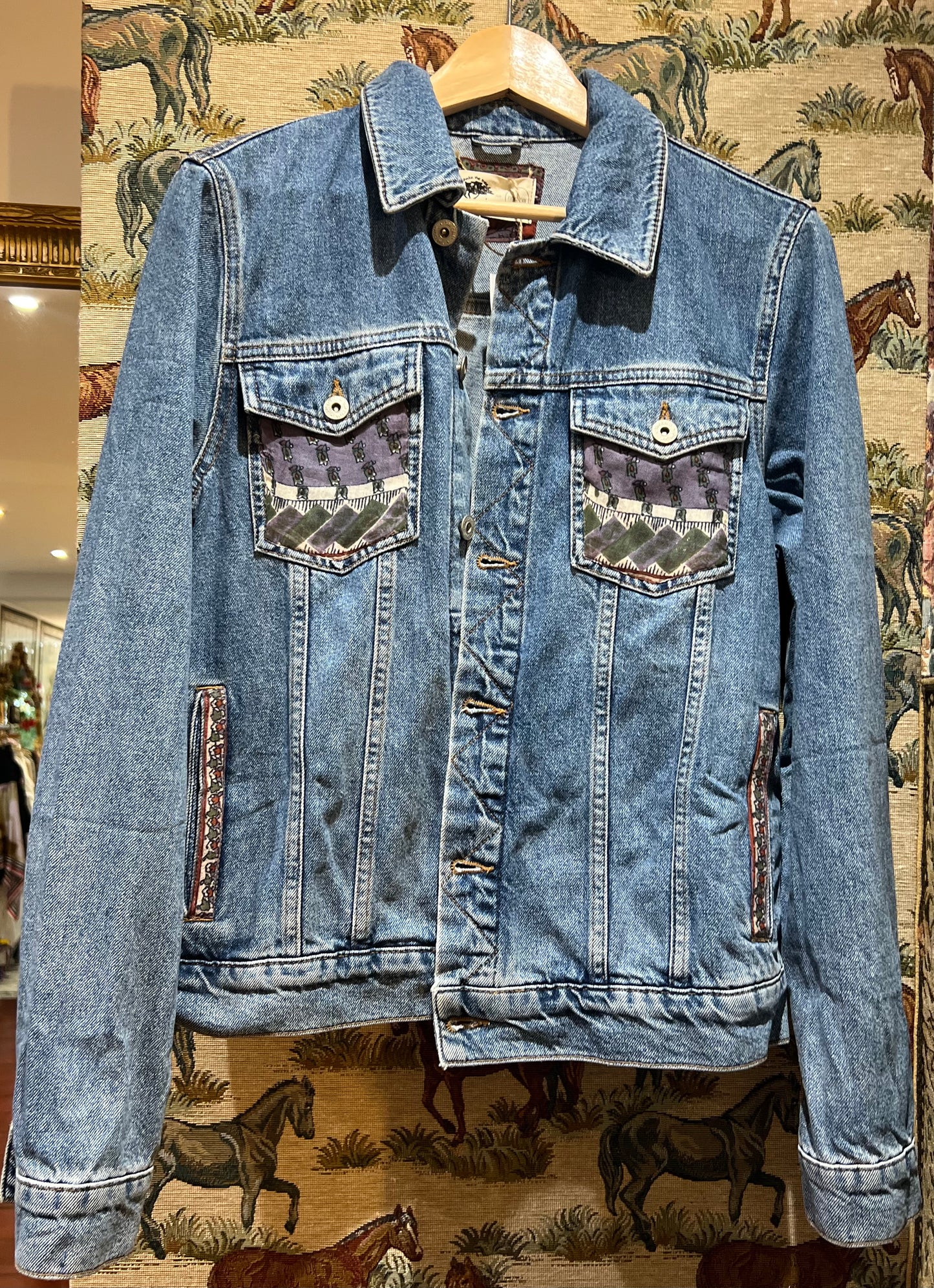 Upcycled Denim Jacket