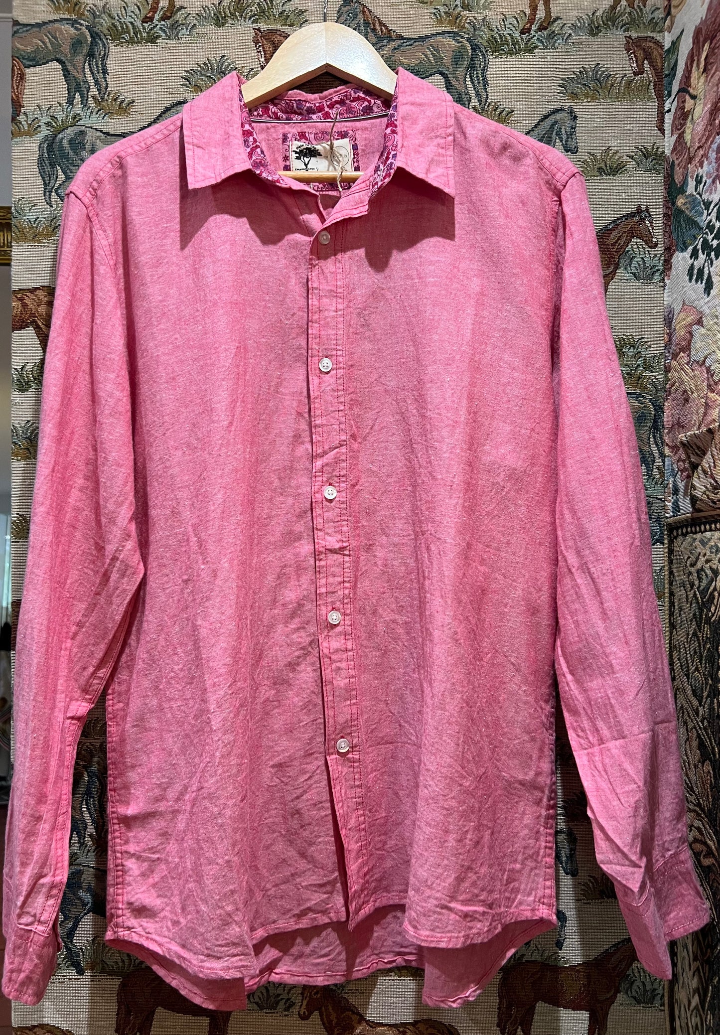 Upcycled Linen Shirt