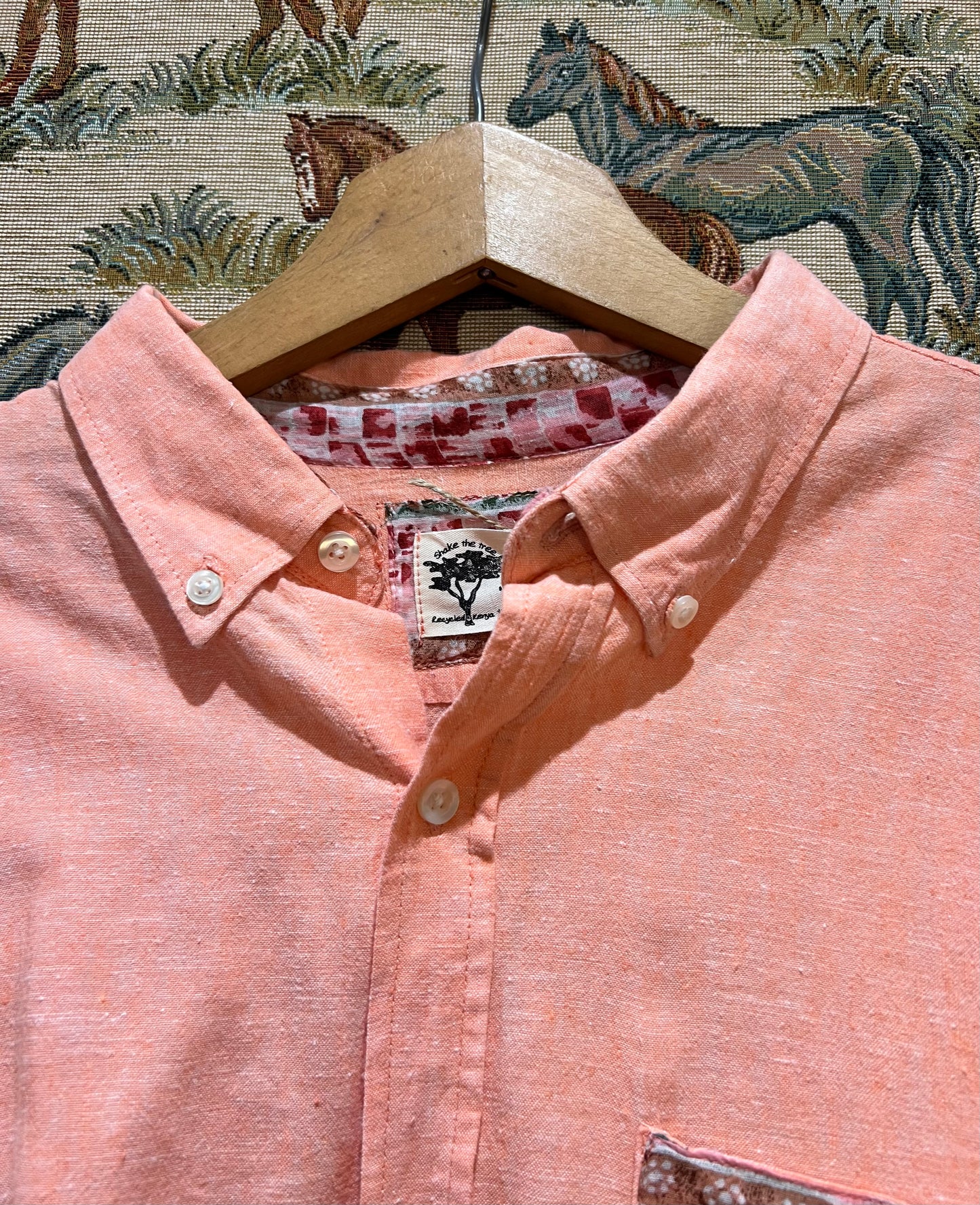 Upcycled Linen Shirt