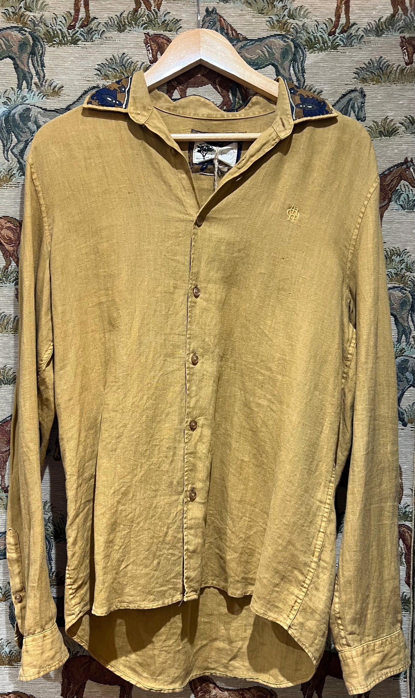Upcycled Linen Shirt