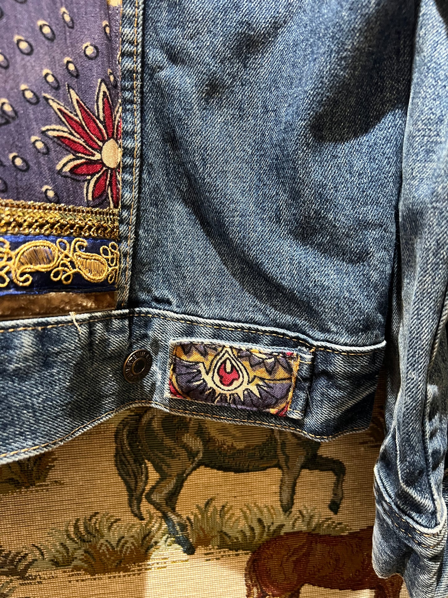 Upcycled Denim Jacket