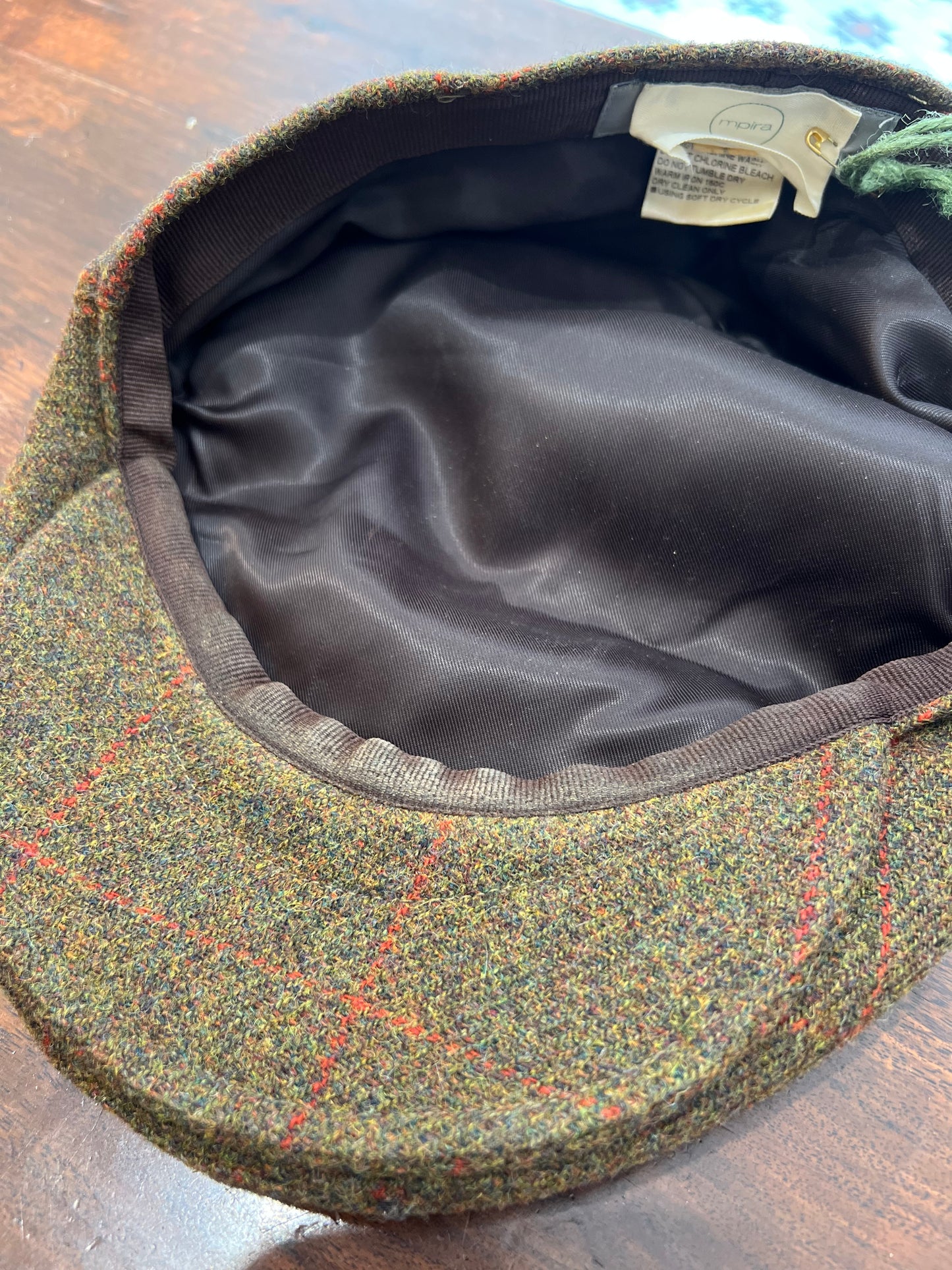 Upcycled Pure Wool Cap