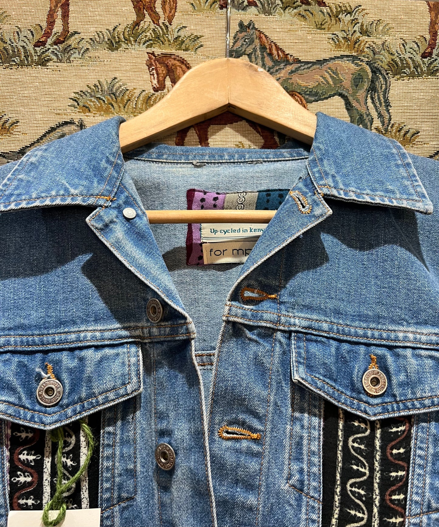 Upcycled Denim Jacket