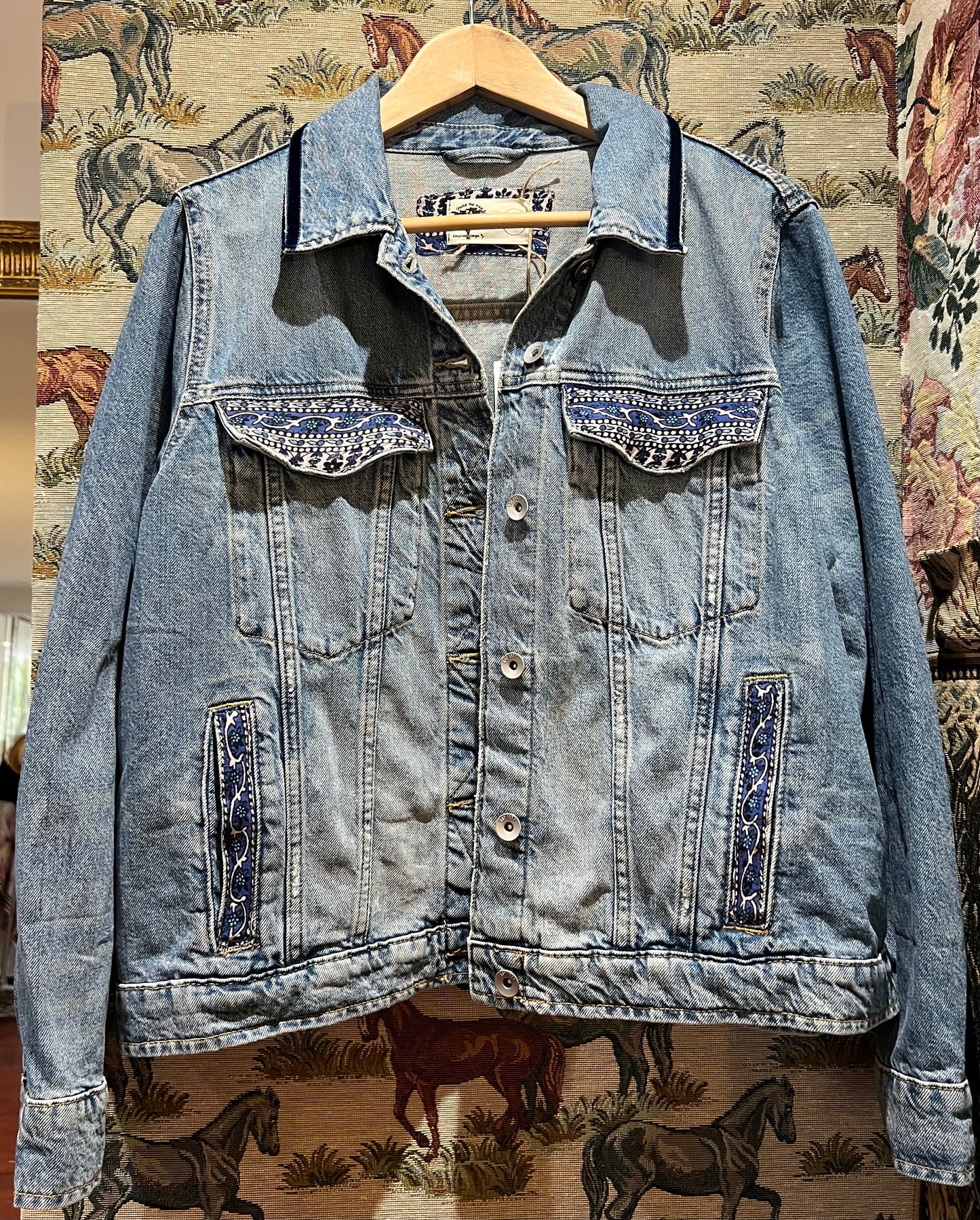 Upcycled Denim Jacket
