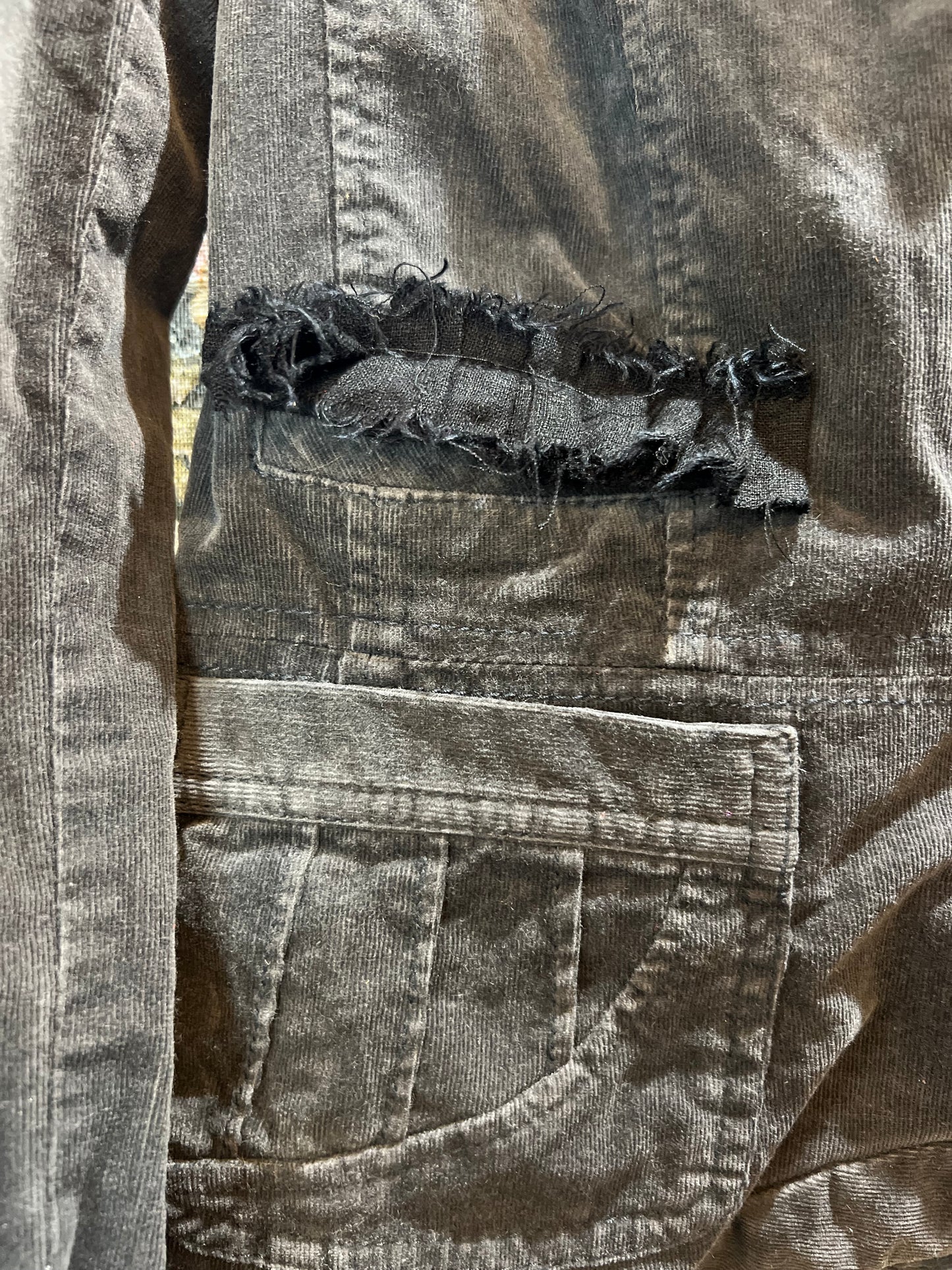 Upcycled Little Fine Cord Jacket