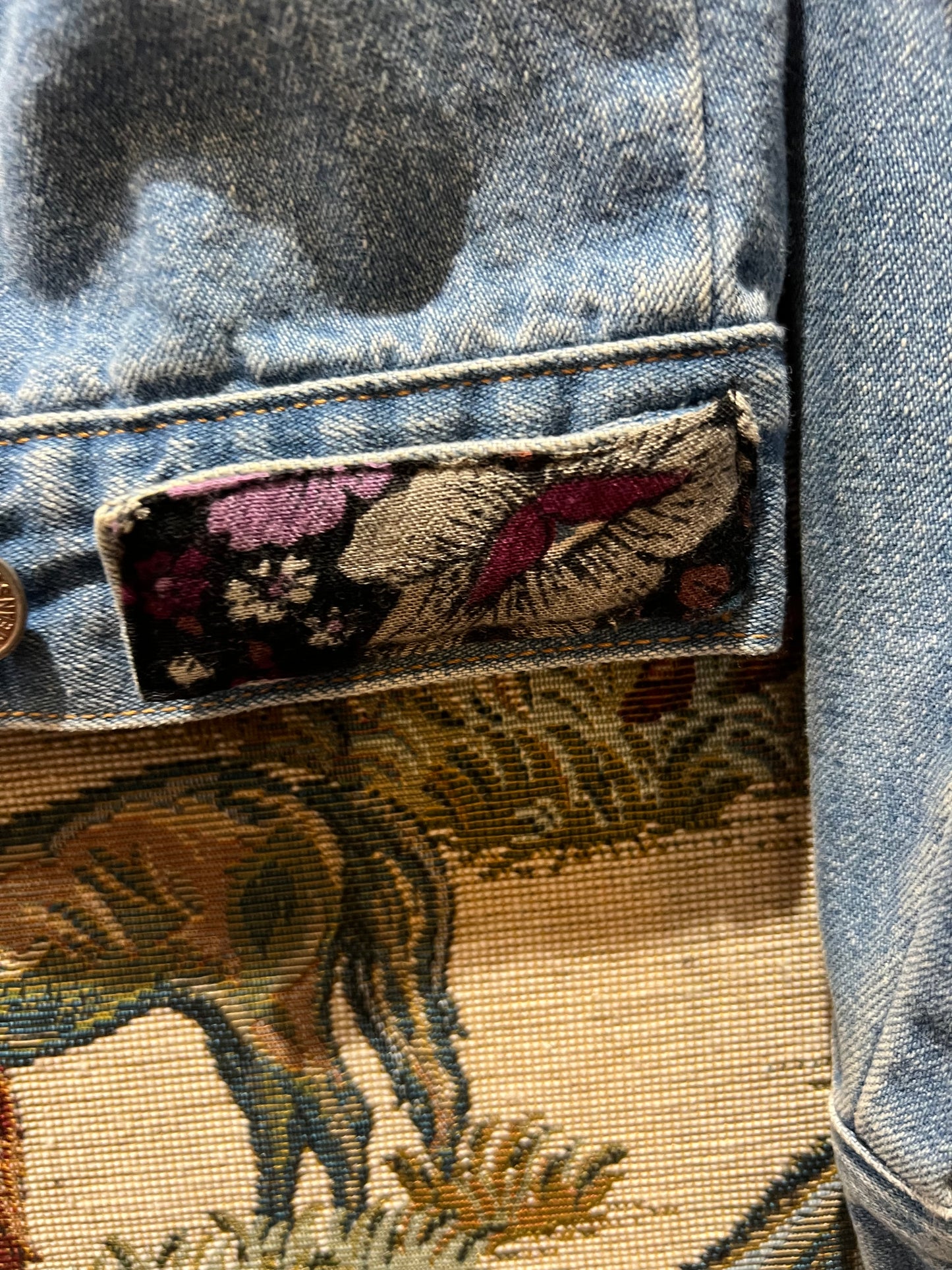 Upcycled Denim Jacket