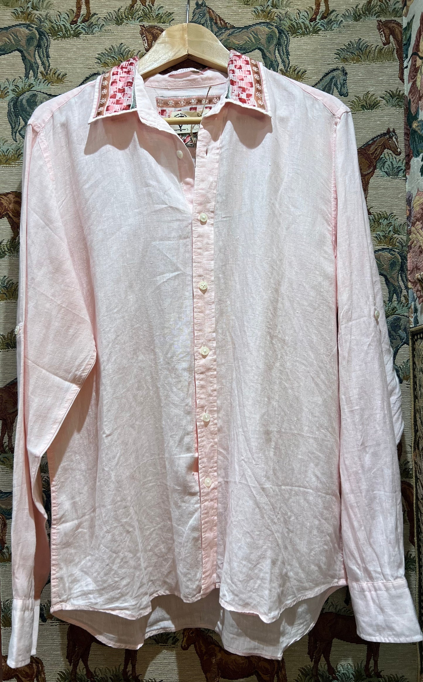 Upcycled Linen Shirt