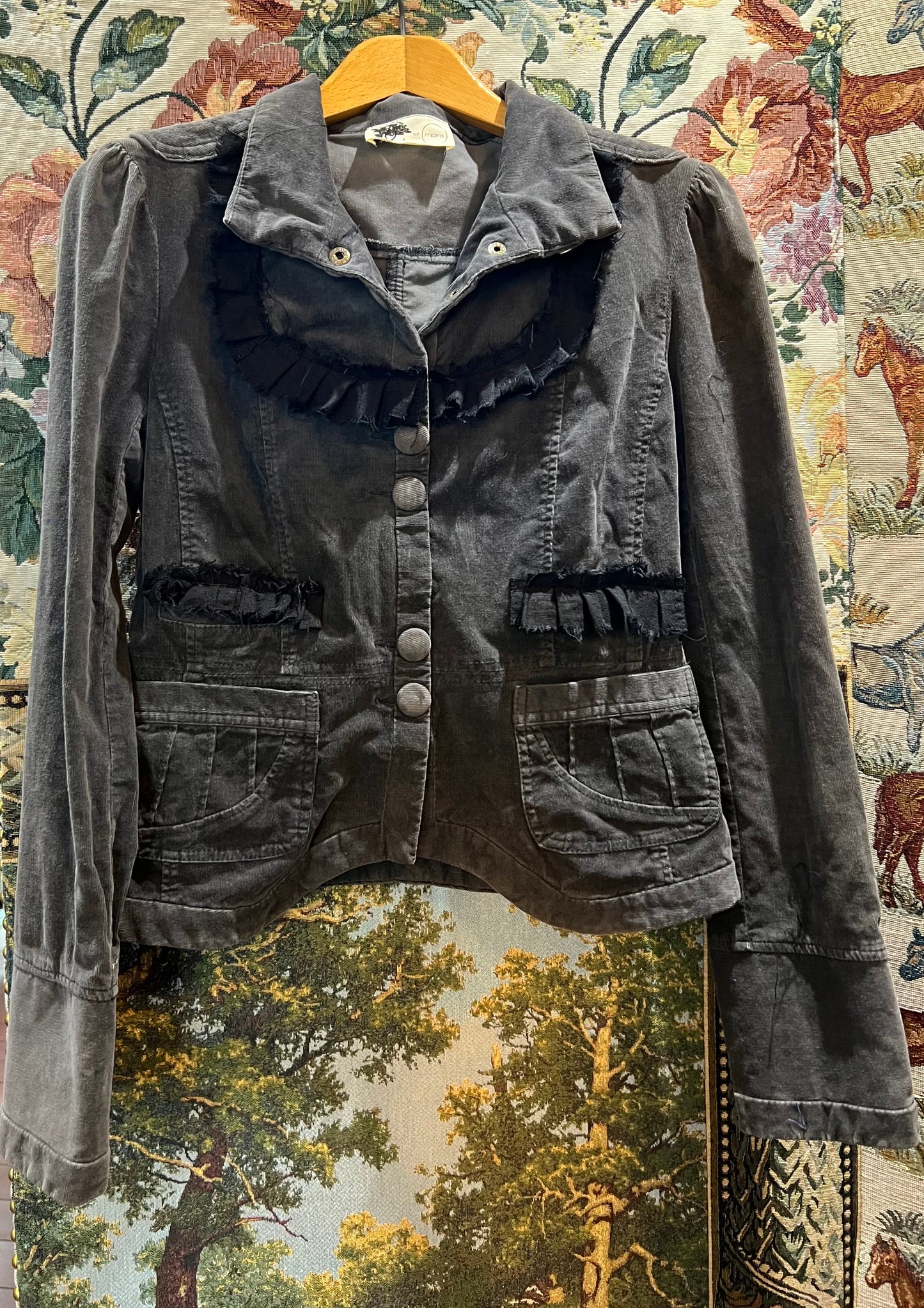 Upcycled Little Fine Cord Jacket