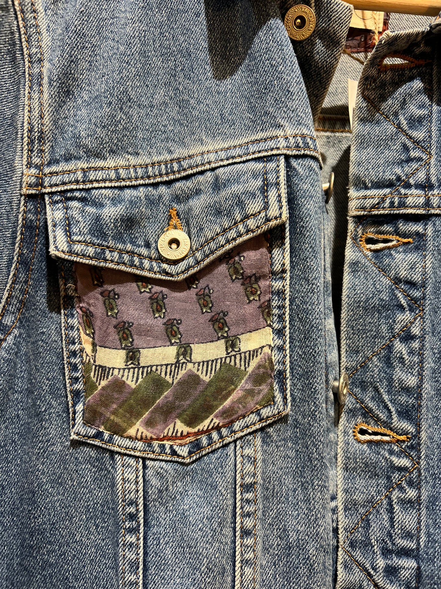 Upcycled Denim Jacket