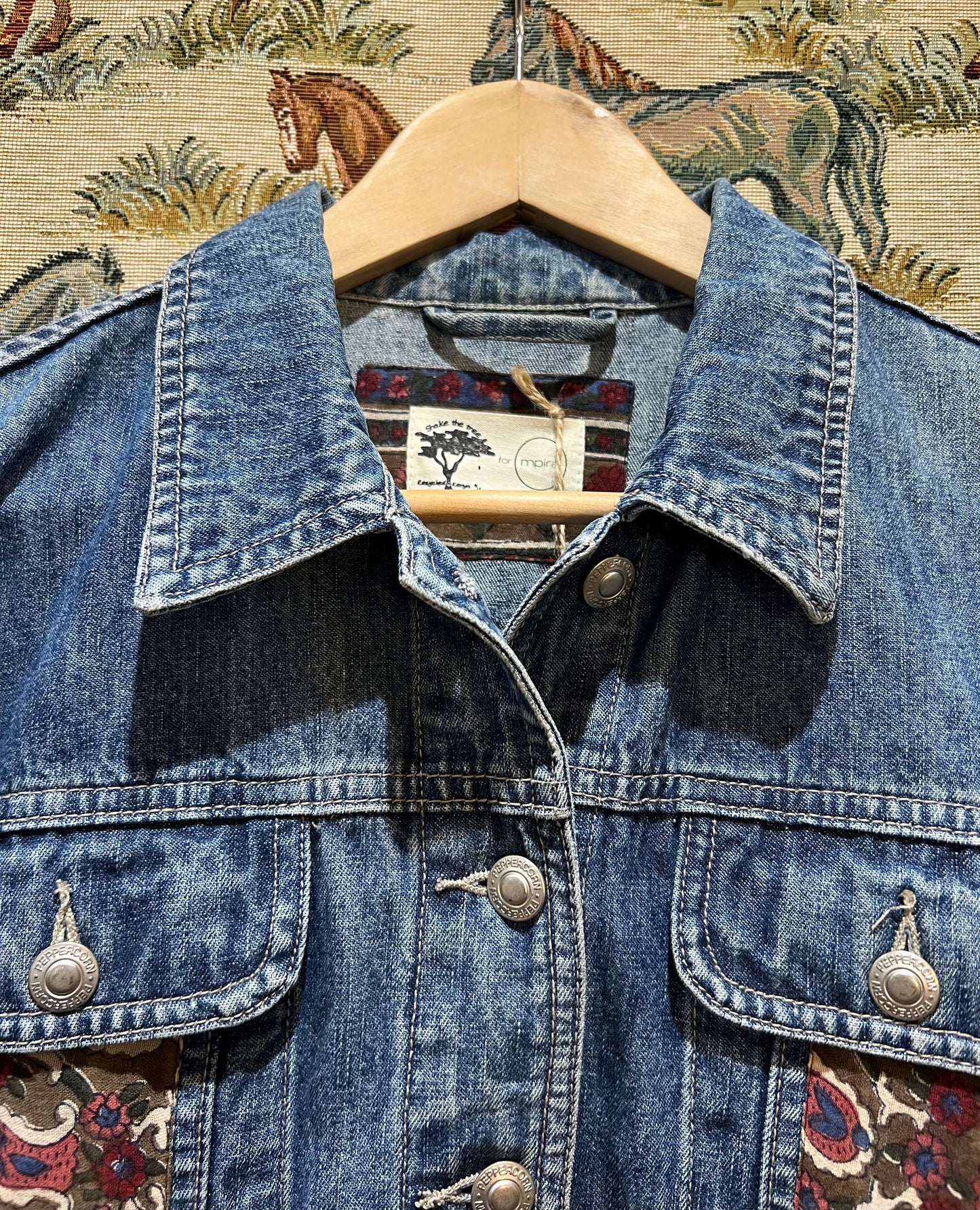 Upcycled Denim Jacket