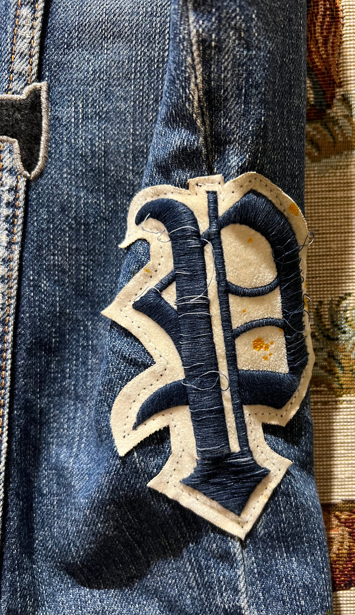 Upcycled Denim Waistcoat