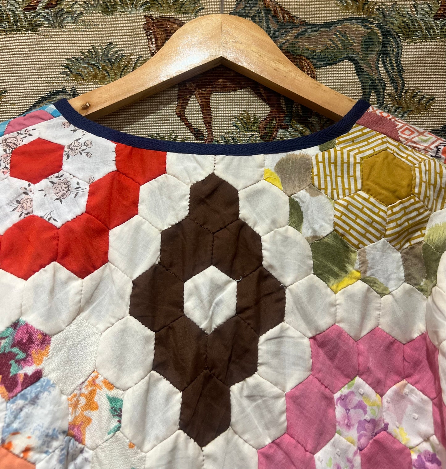 Vintage Quilted Jacket Made in Richmond