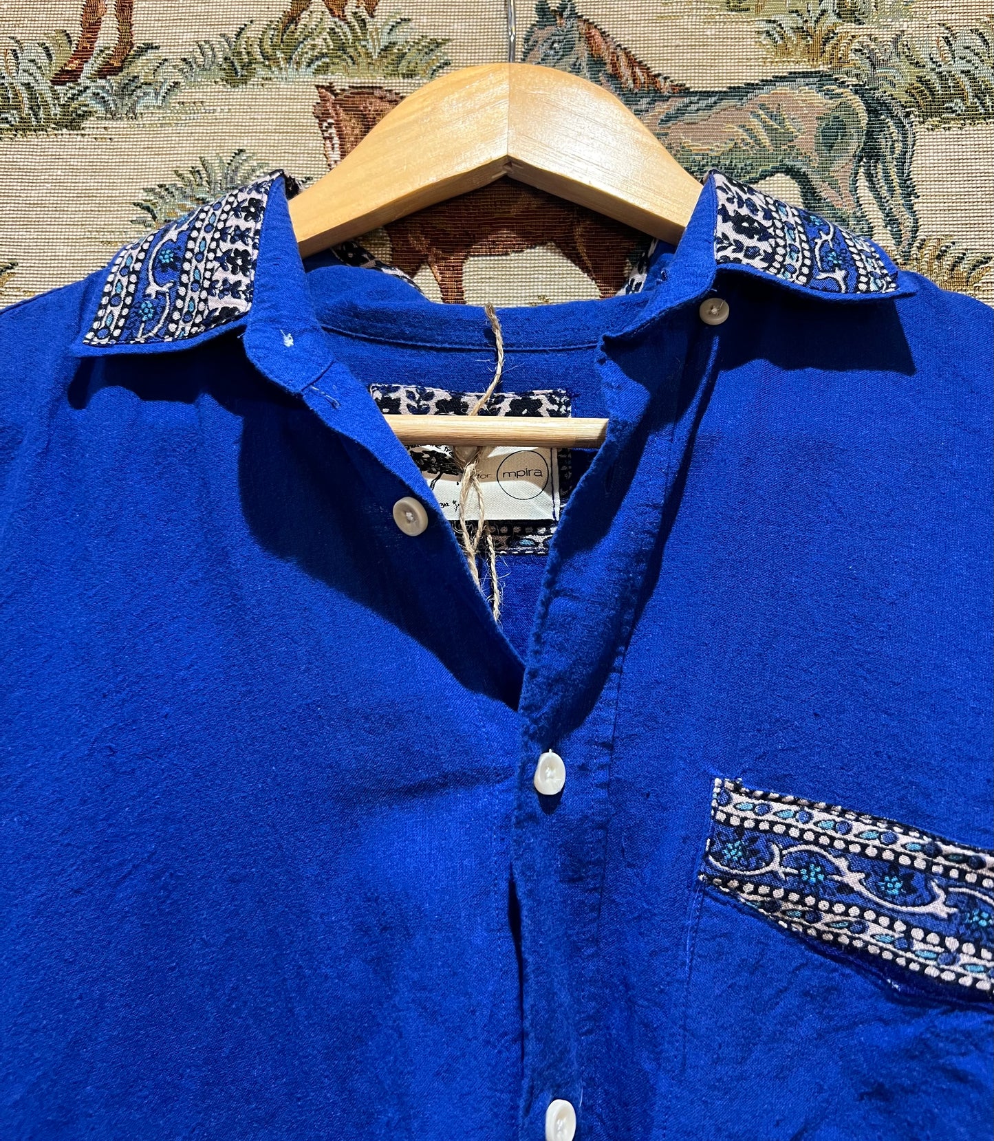 Upcycled Linen Shirt