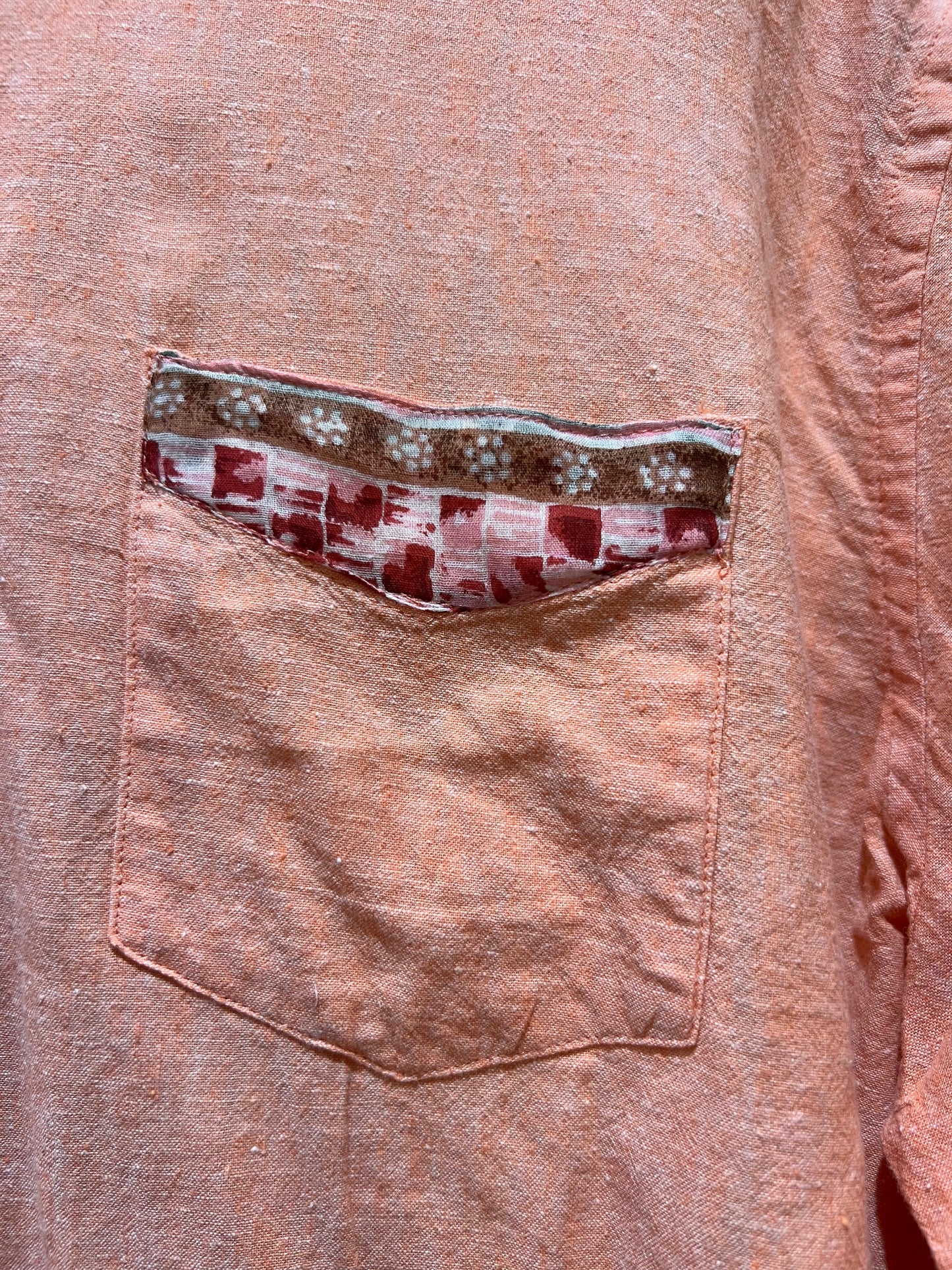 Upcycled Linen Shirt