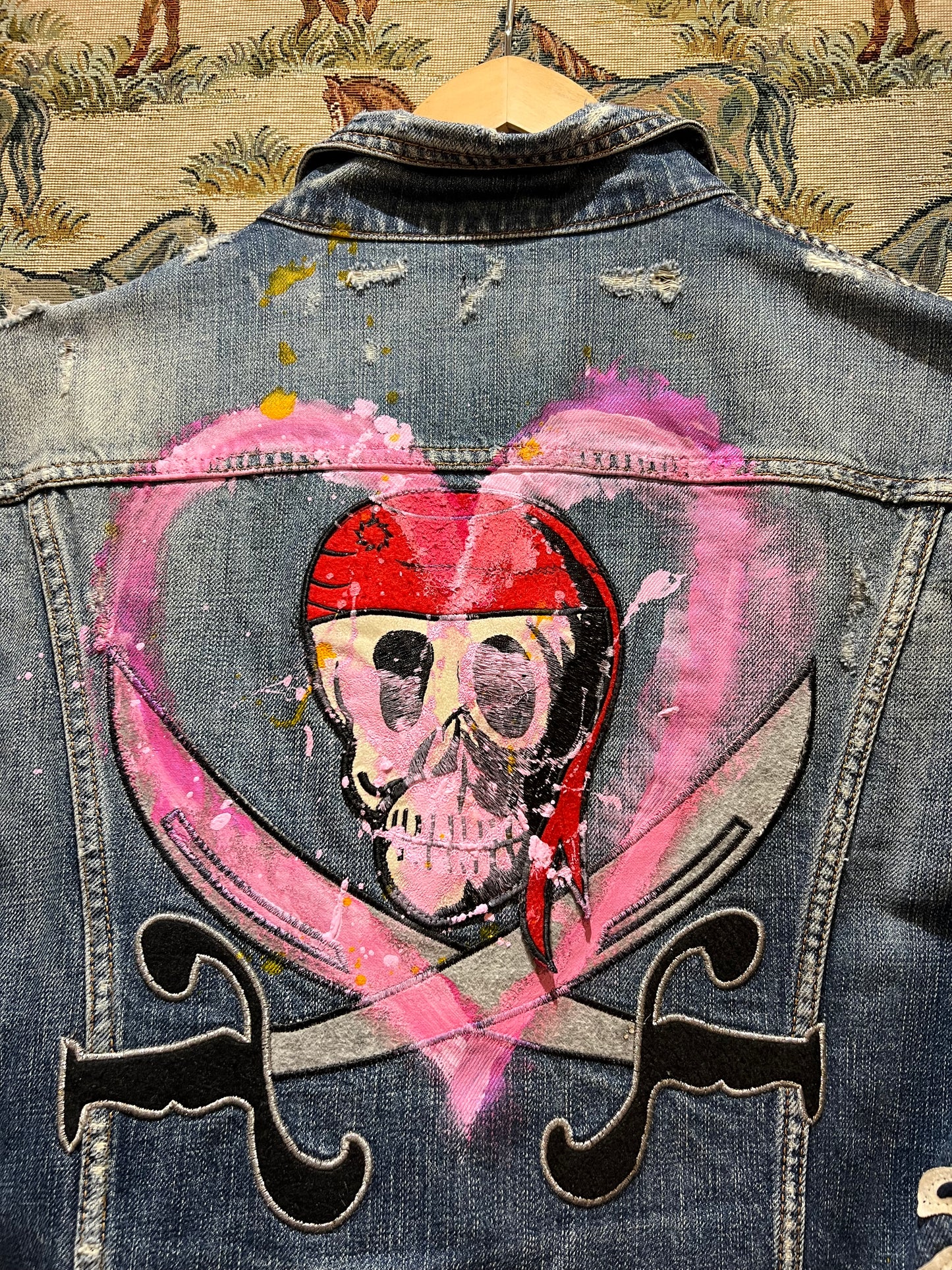 Upcycled Denim Waistcoat