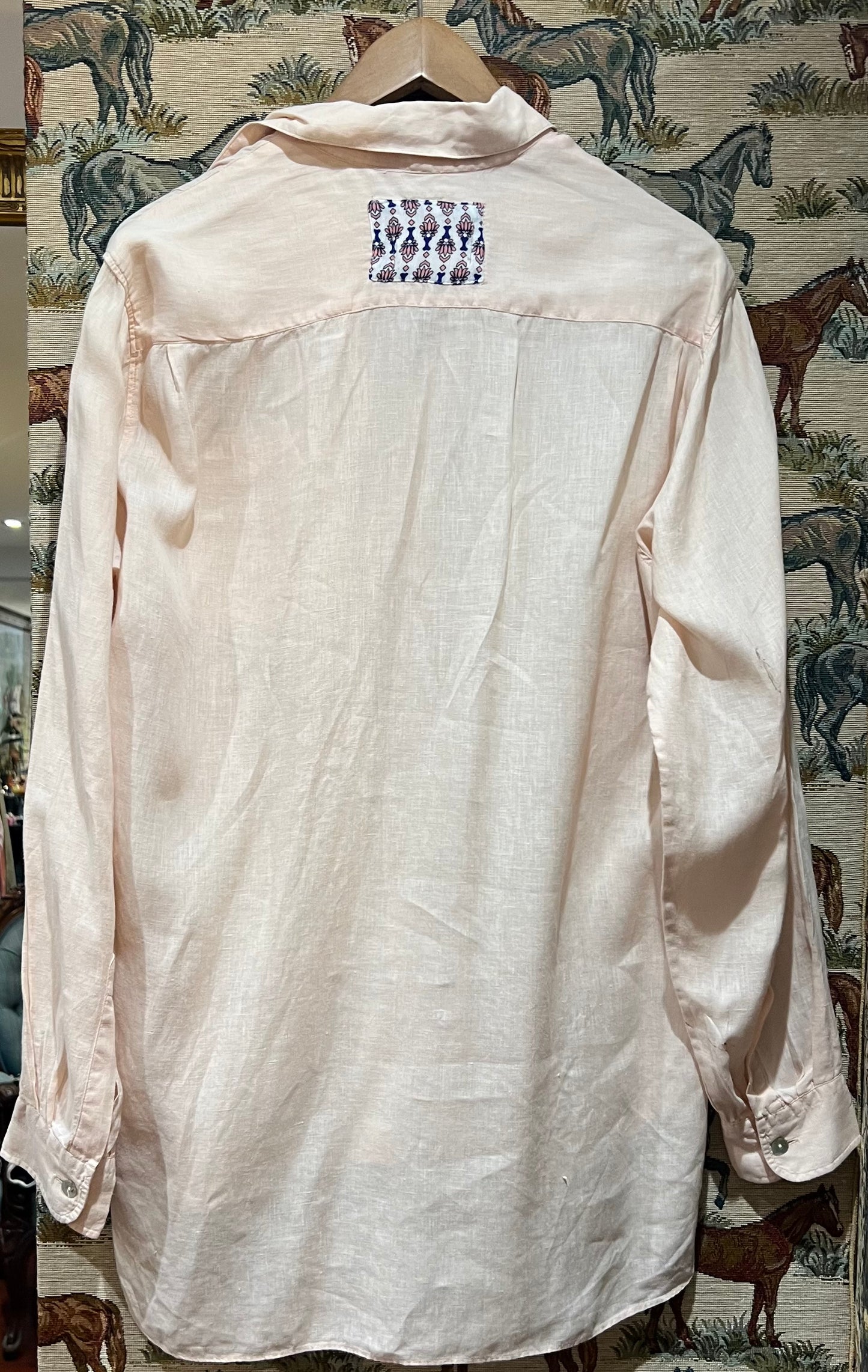 Upcycled Linen Shirt
