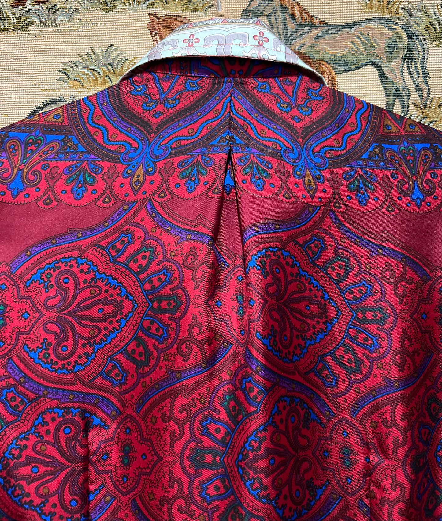 Shirt Made From Upcycled Silk Scarves