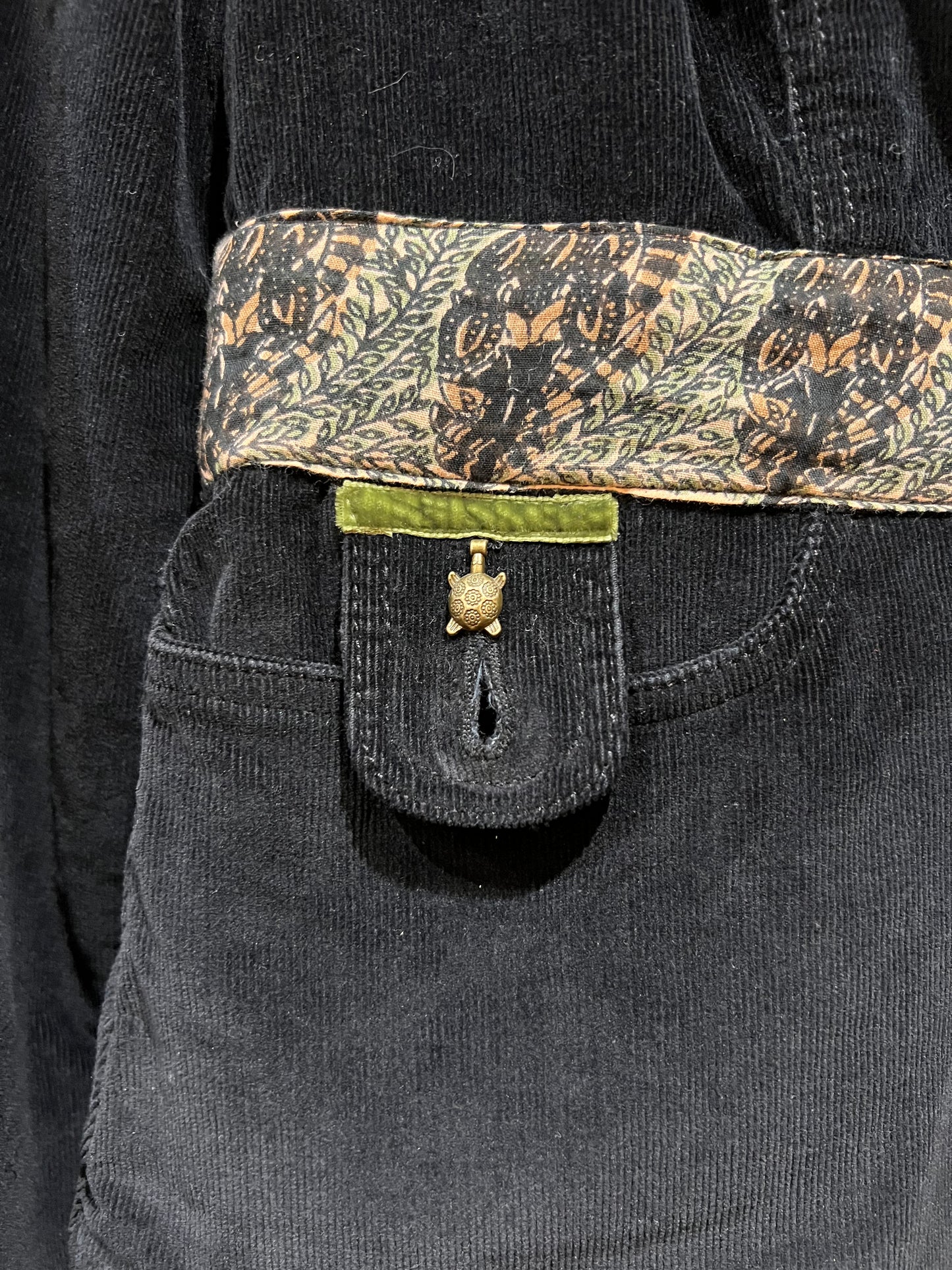 Corduroy Waisted Jacket