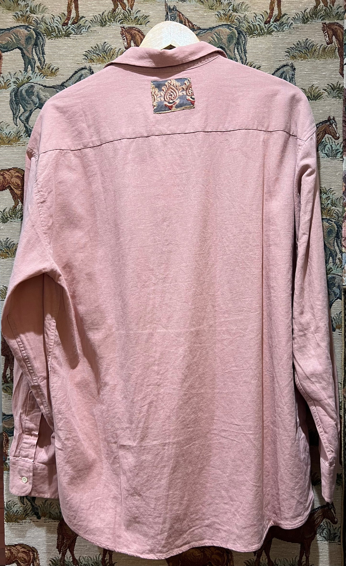Upcycled Linen Shirt