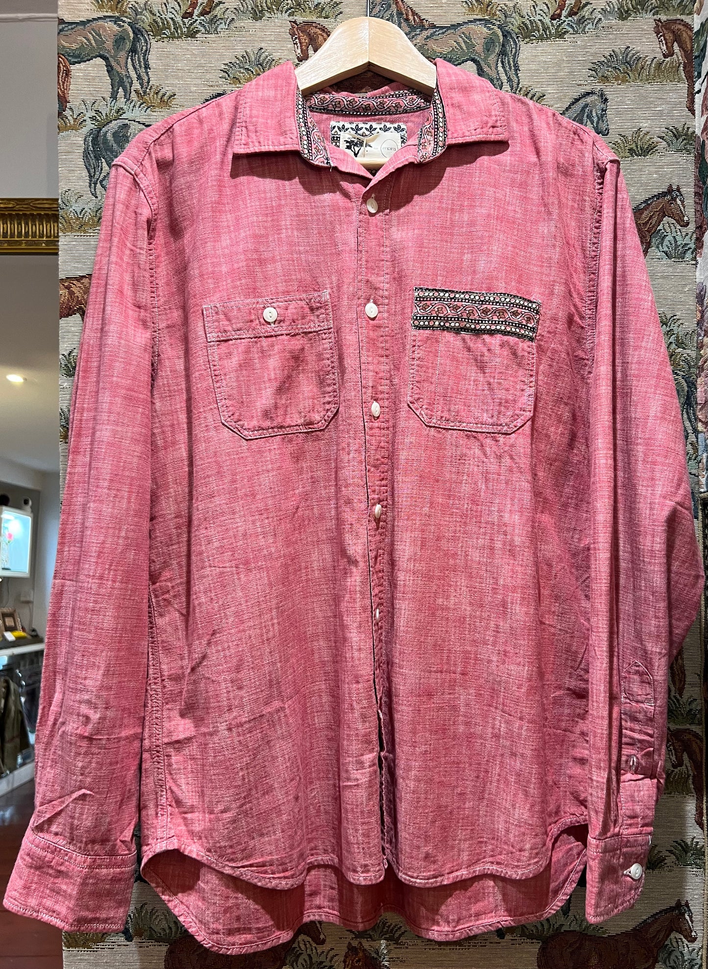 Upcycled Linen Shirt