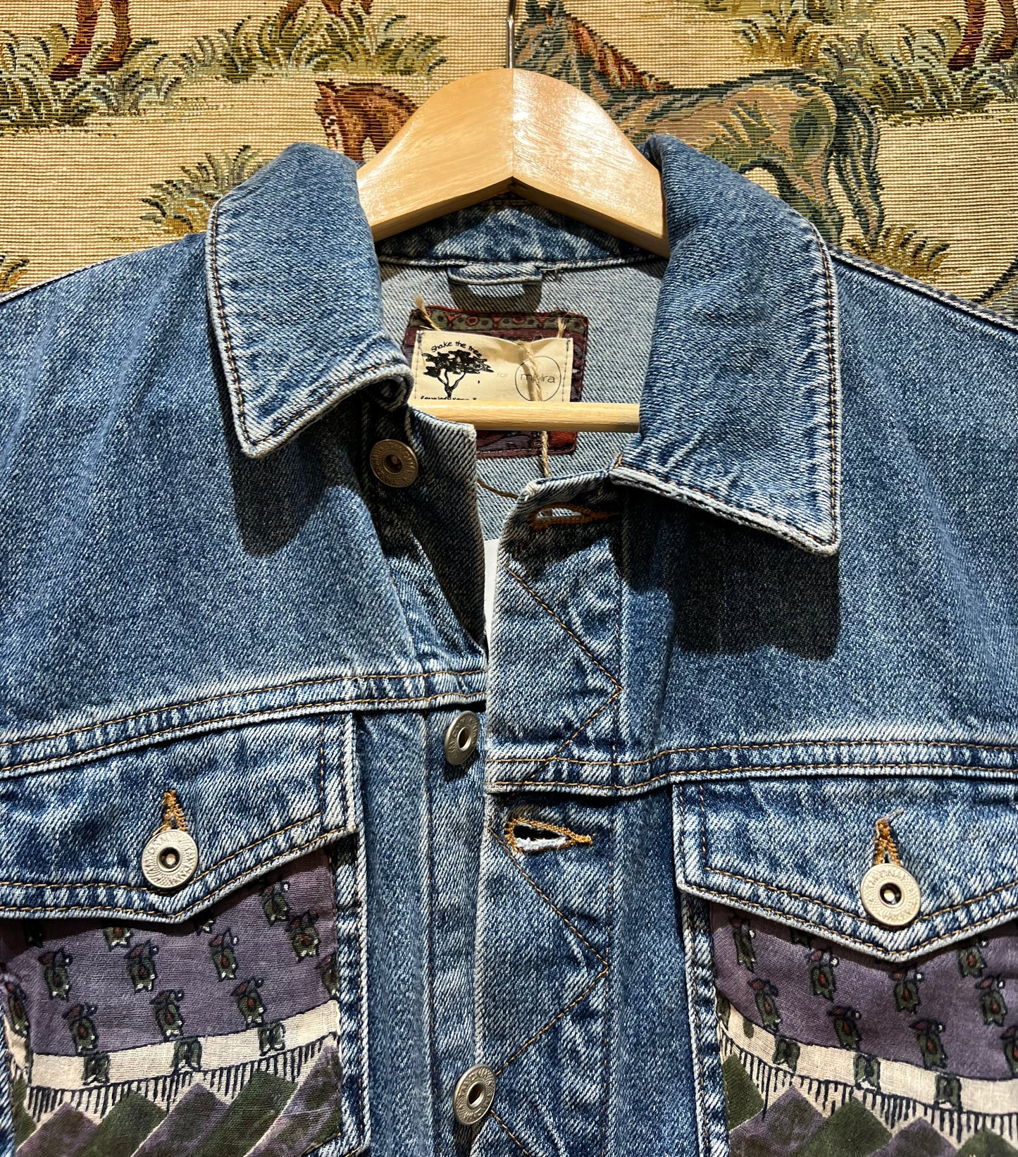 Upcycled Denim Jacket