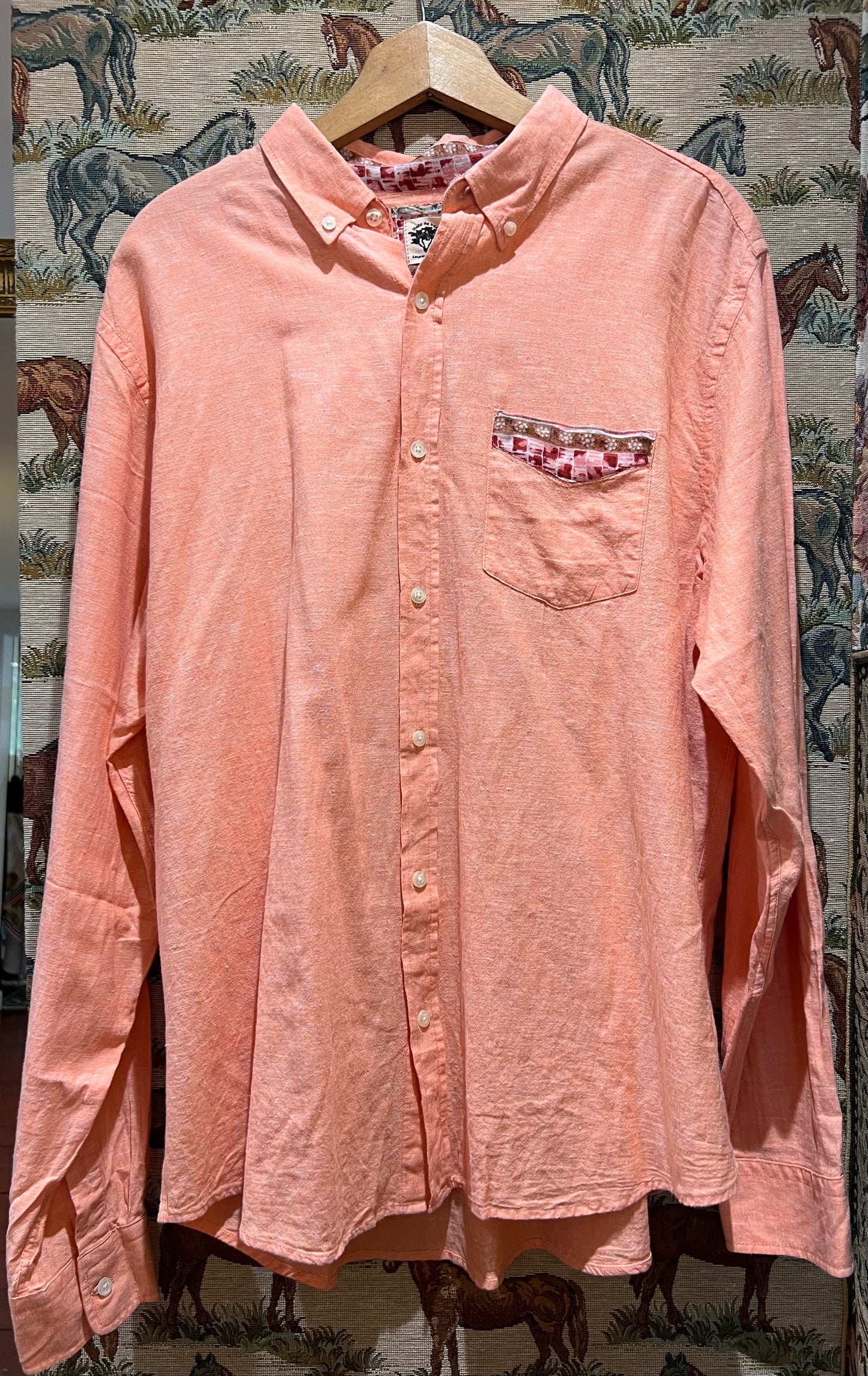 Upcycled Linen Shirt