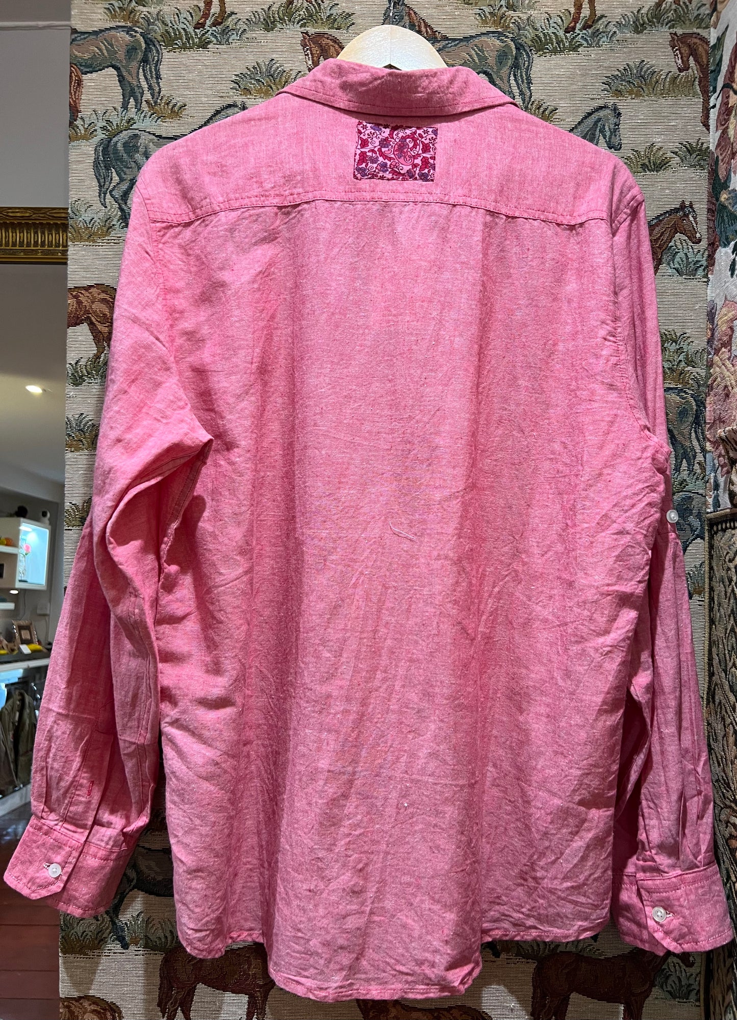 Upcycled Linen Shirt