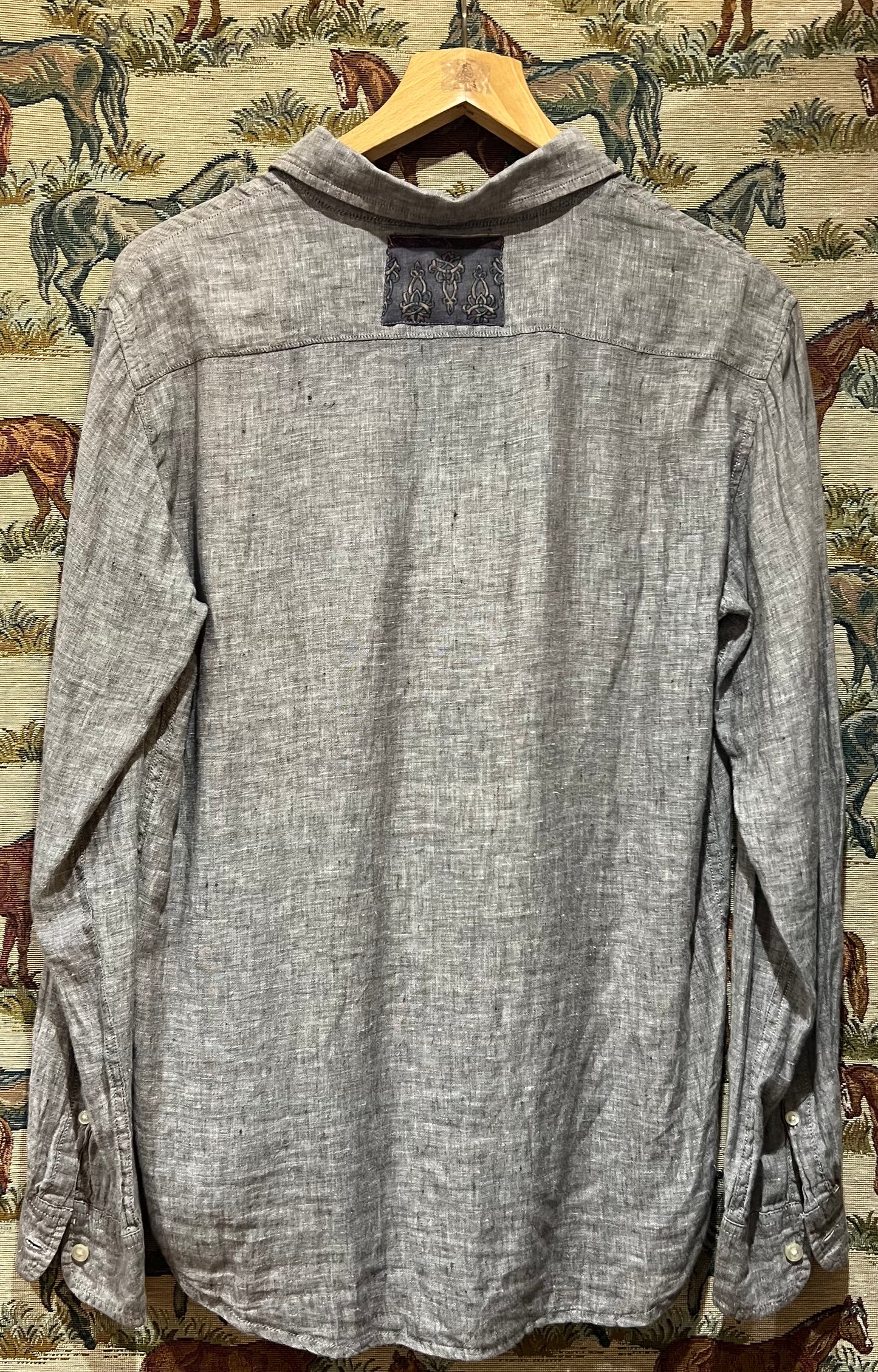 Upcycled Linen Shirt