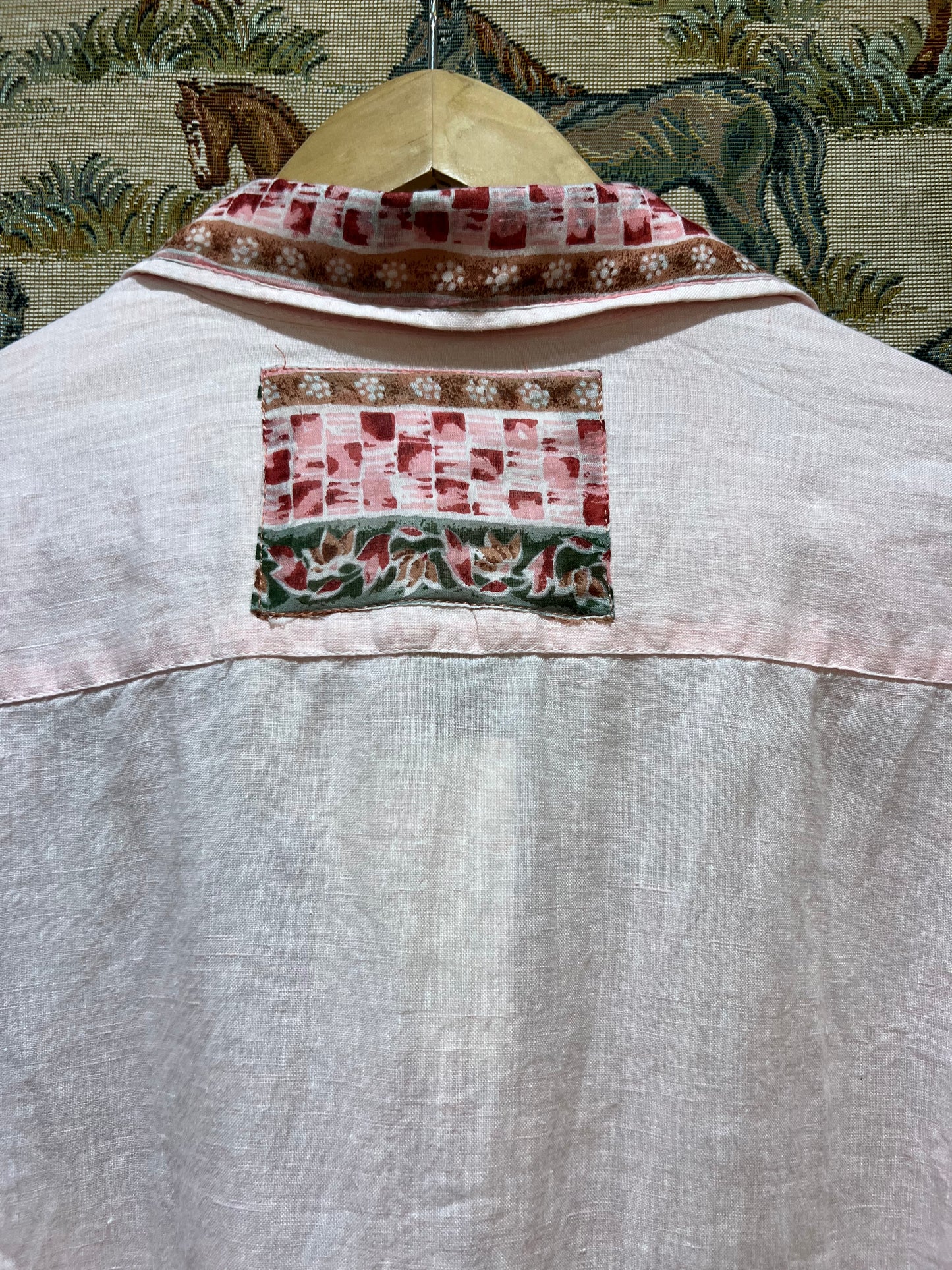Upcycled Linen Shirt