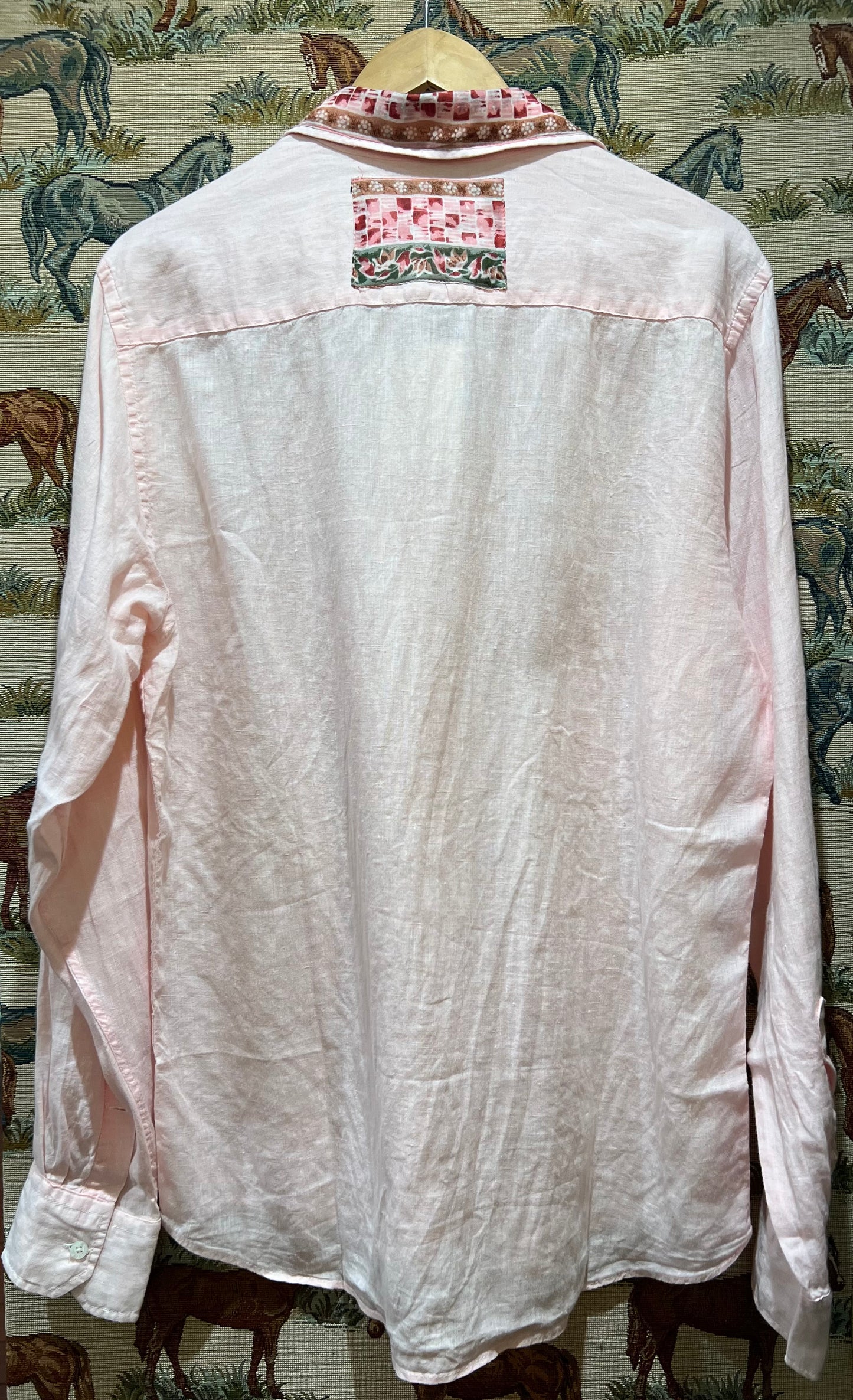 Upcycled Linen Shirt