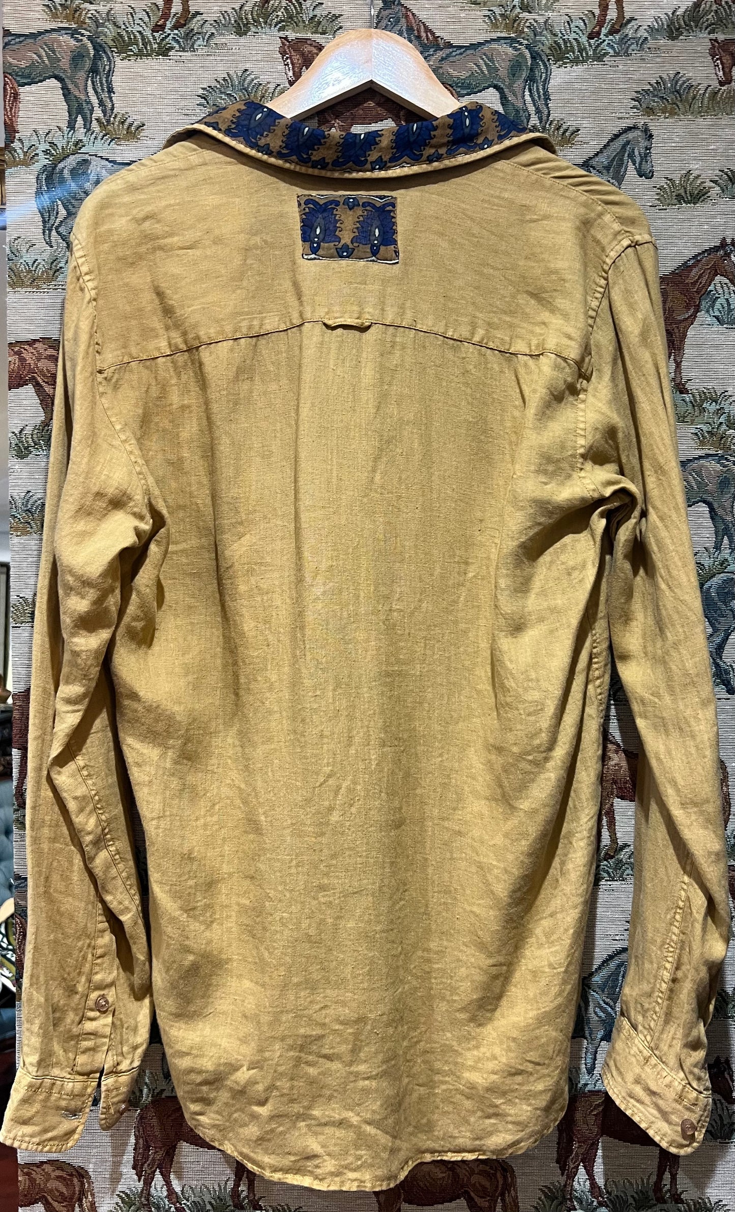 Upcycled Linen Shirt