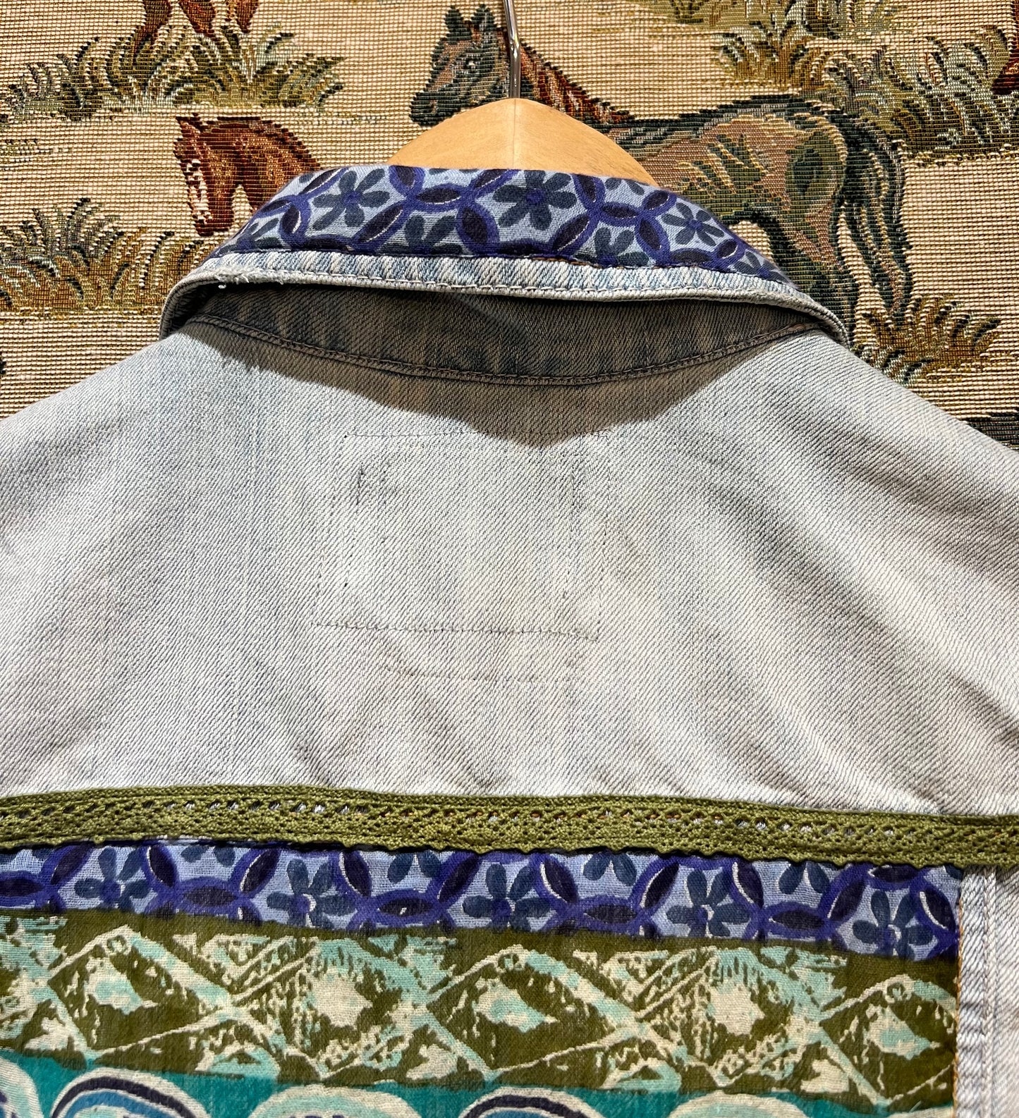 Upcycled Denim Waistcoat