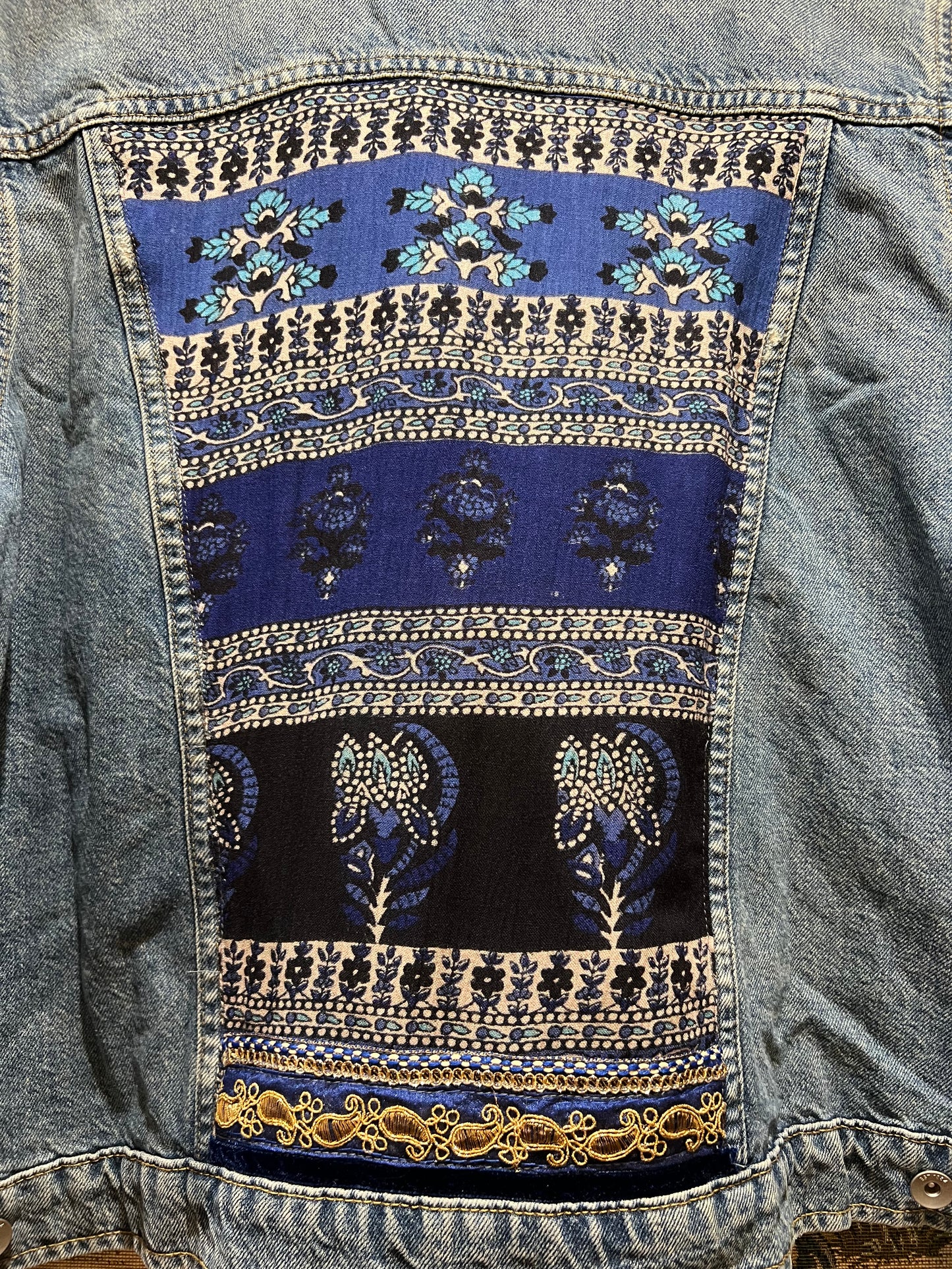 Upcycled Denim Jacket