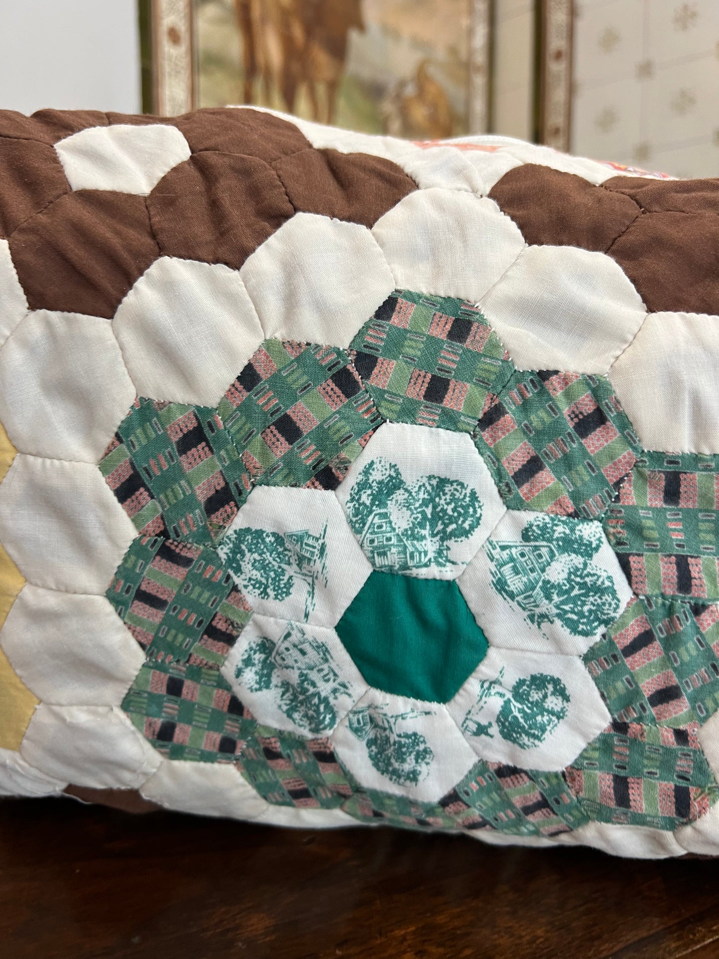 Quilted & Denim Upcycled Bag