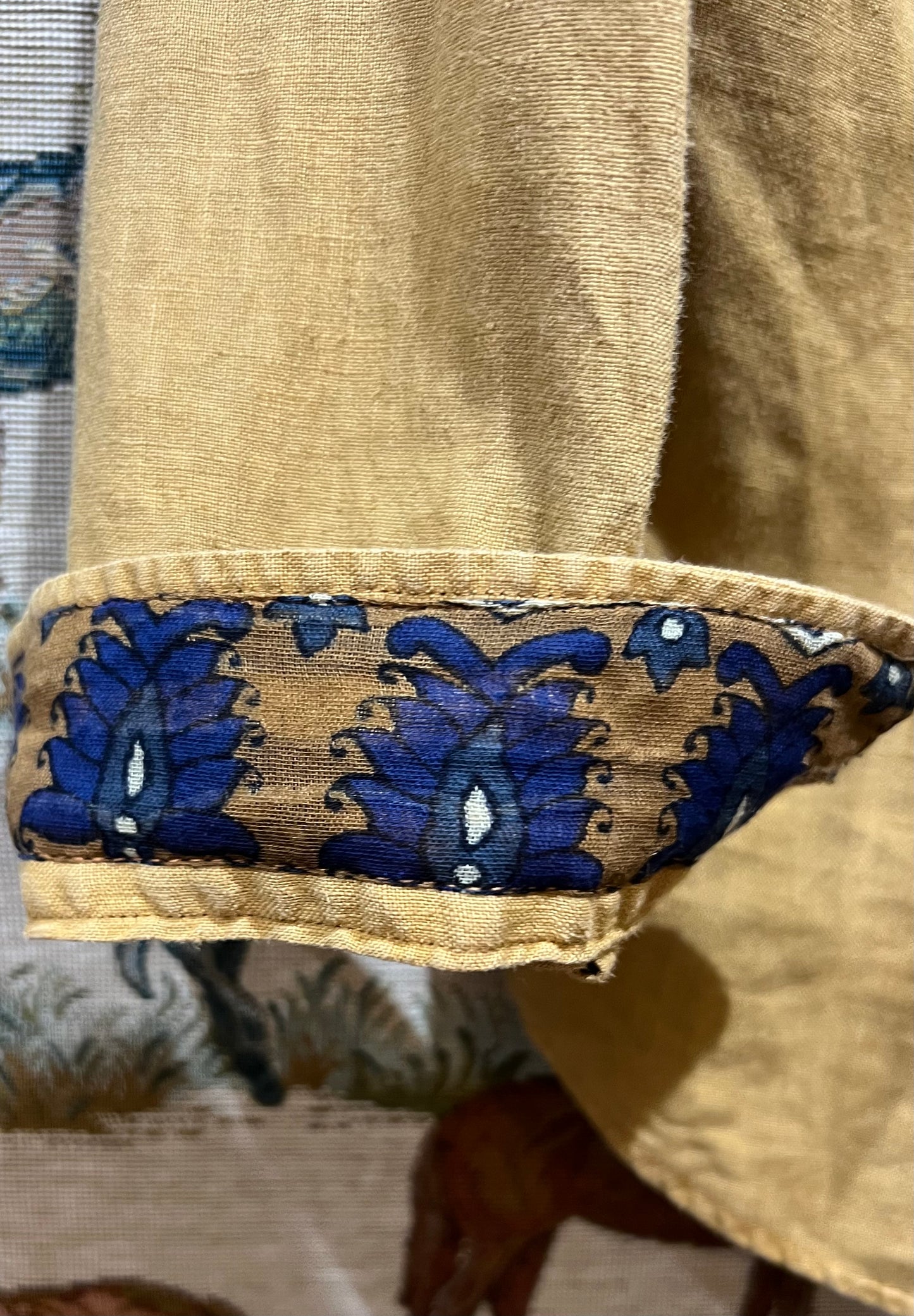Upcycled Linen Shirt