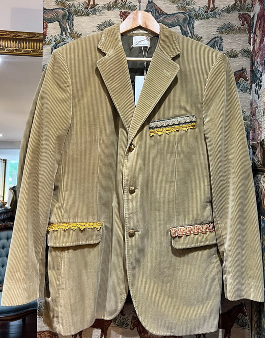 Upcycled Corduroy Blazer