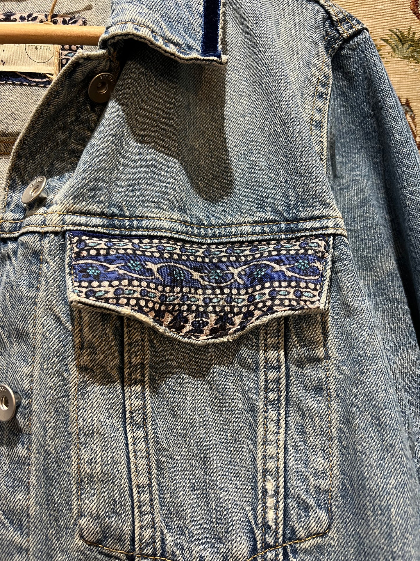 Upcycled Denim Jacket