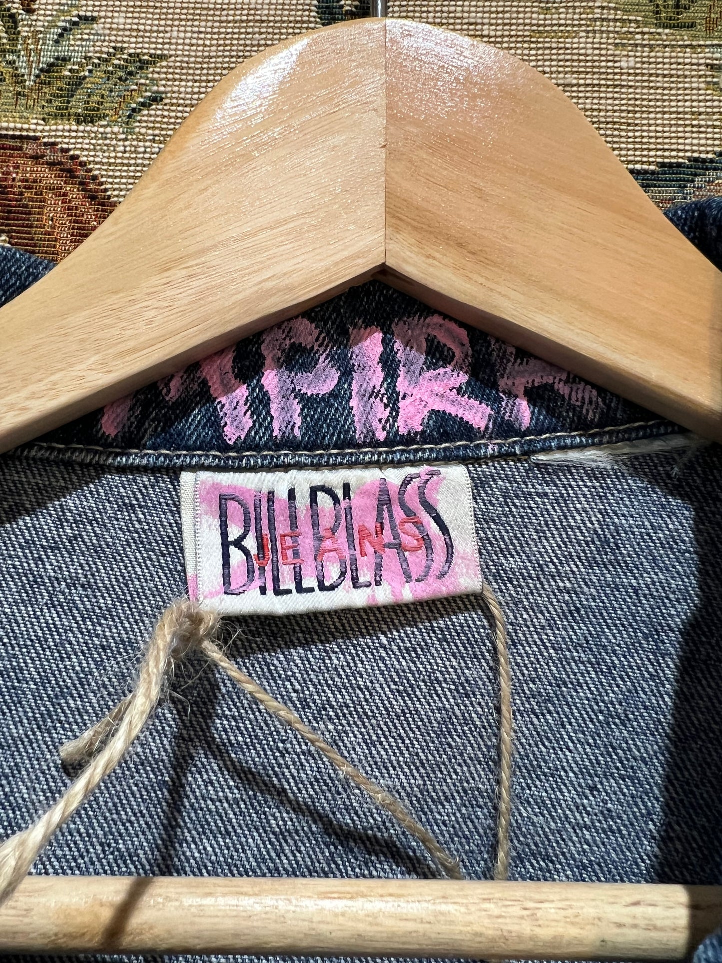 Upcycled Denim Waistcoat