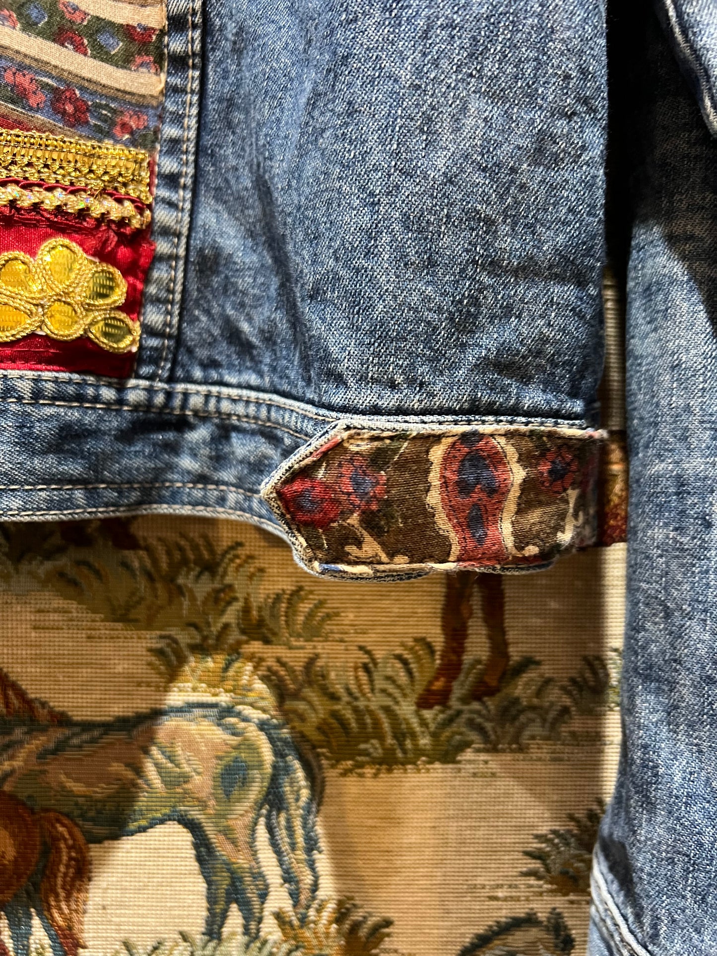 Upcycled Denim Jacket