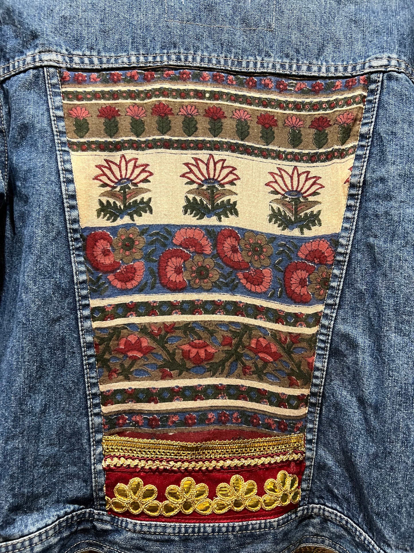 Upcycled Denim Jacket
