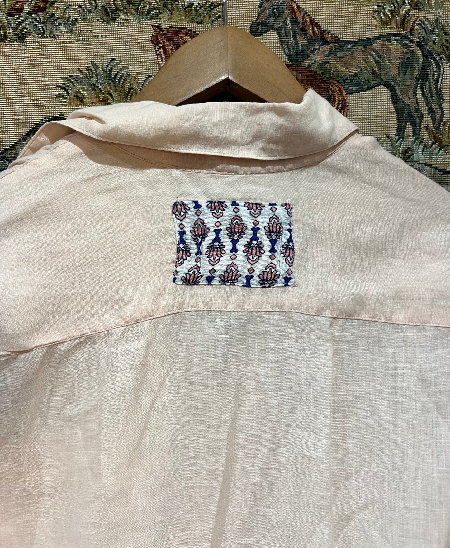 Upcycled Linen Shirt