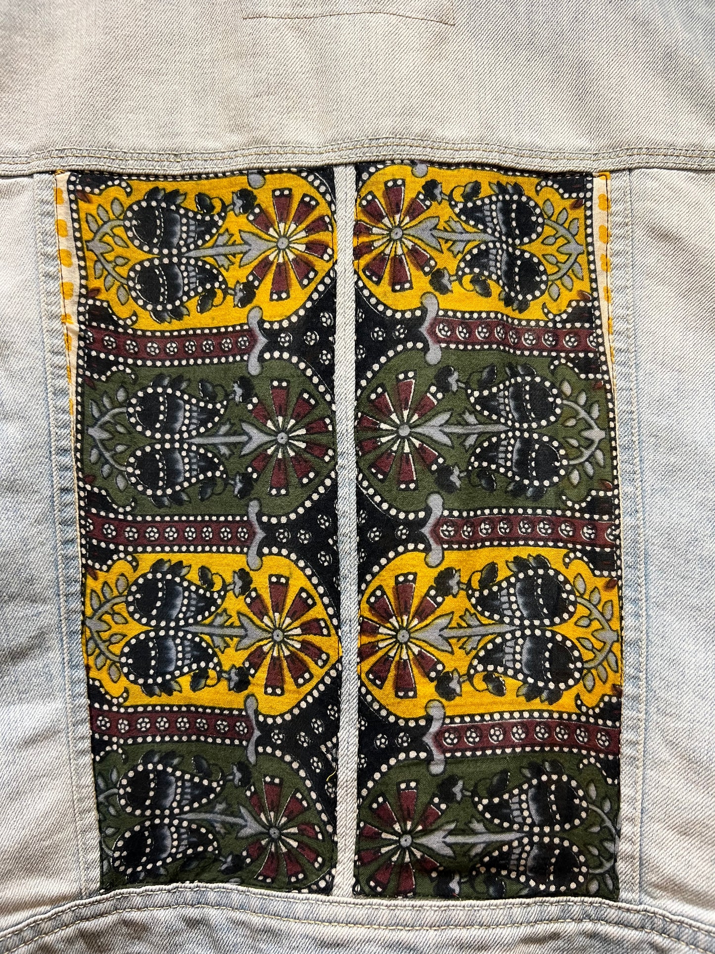 Upcycled Denim Waistcoat