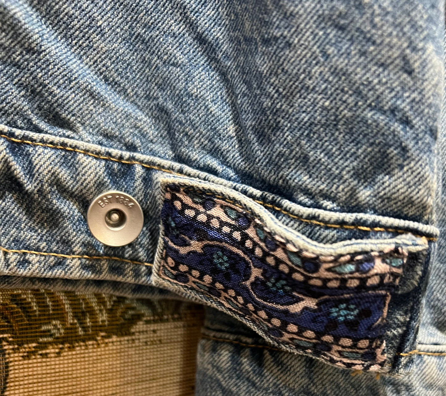 Upcycled Denim Jacket