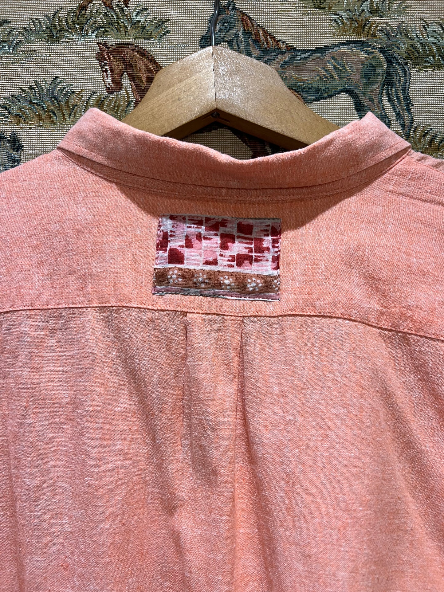 Upcycled Linen Shirt