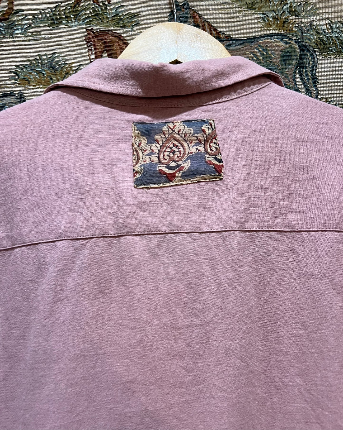 Upcycled Linen Shirt