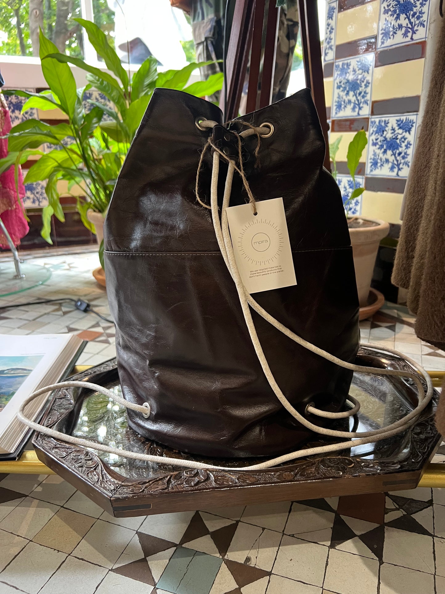 Leather Bag Made in Richmond