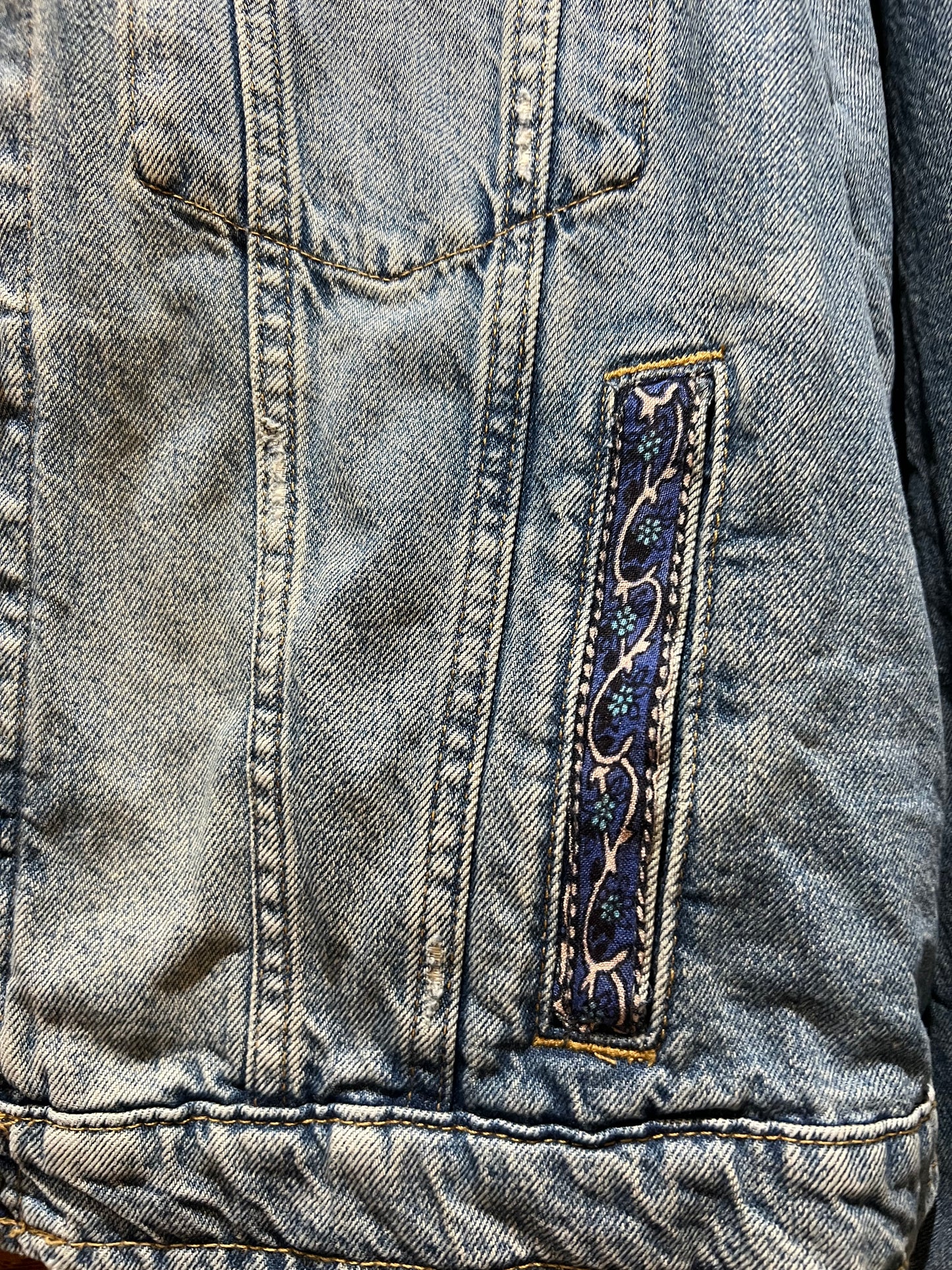 Upcycled Denim Jacket