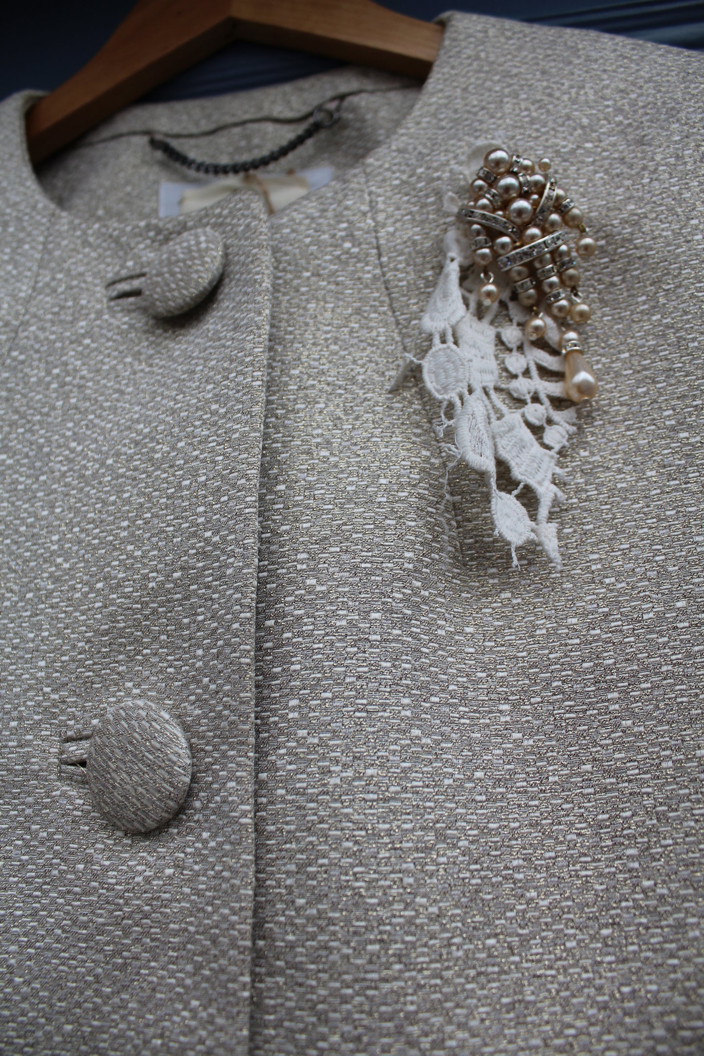 Upcycled Sparkle Formal Jacket