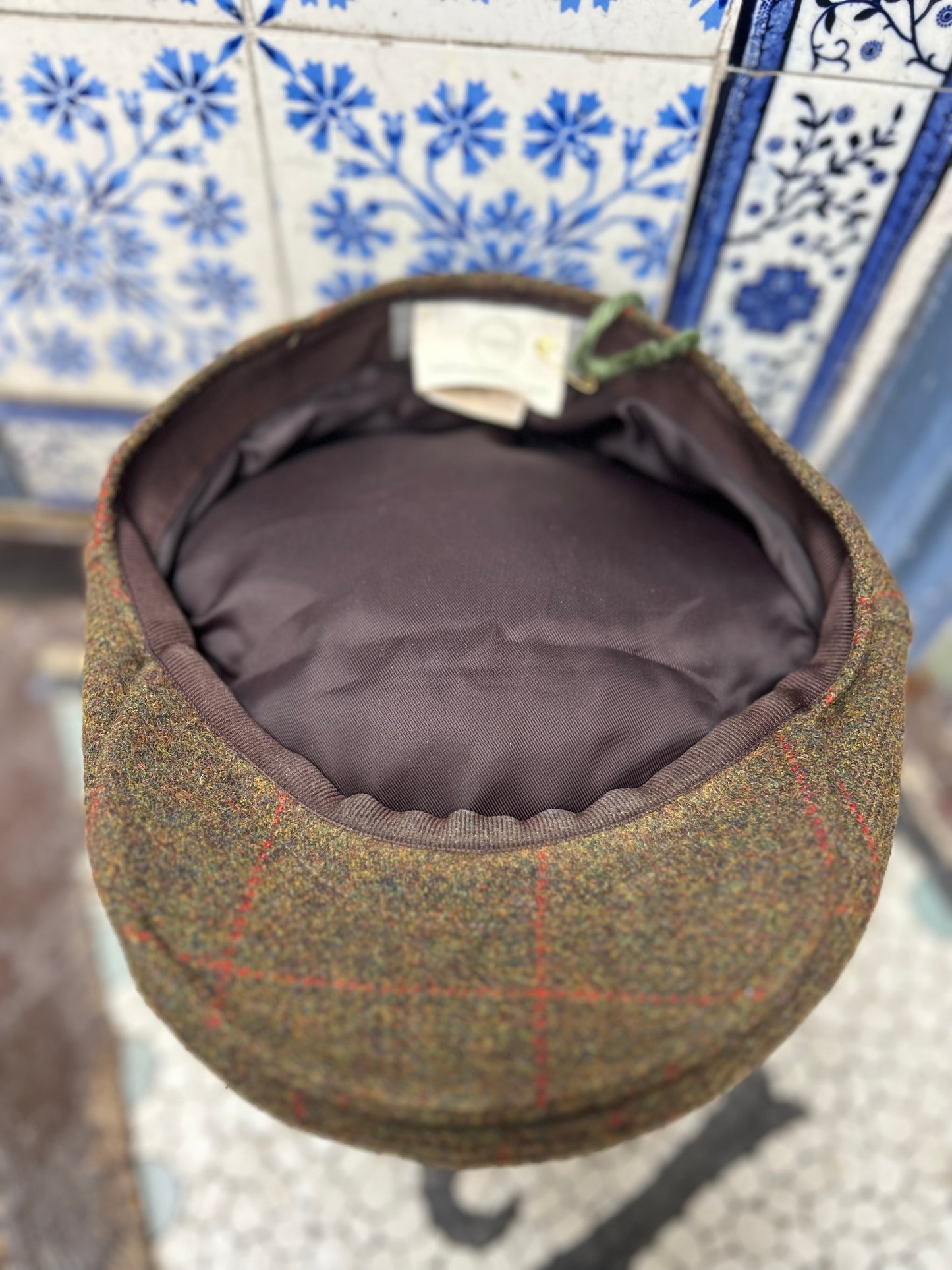Tweed Beret Hat